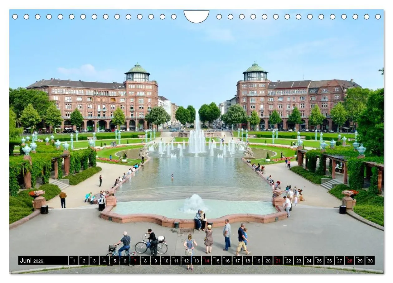 Bild: 9783516207040 | Mannheimer Ansichten 2026 (Wandkalender 2026 DIN A4 quer), CALVENDO...