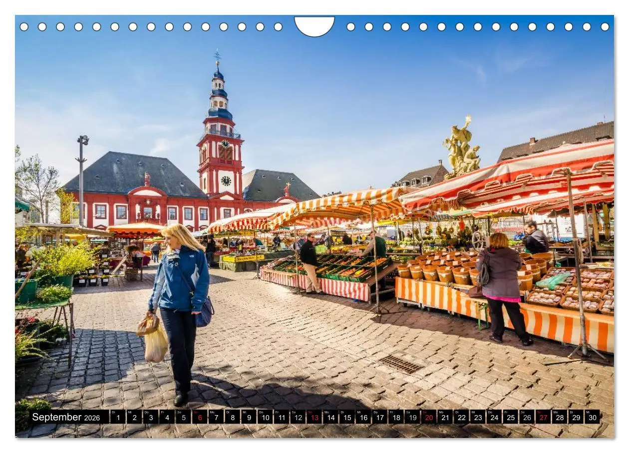 Bild: 9783516207040 | Mannheimer Ansichten 2026 (Wandkalender 2026 DIN A4 quer), CALVENDO...