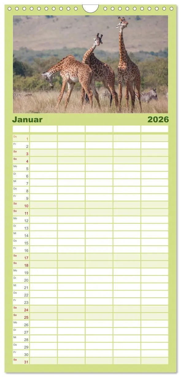 Bild: 9783516517040 | Familienplaner 2026 - Emotionale Momente: Afrika Wildlife. Part 3....