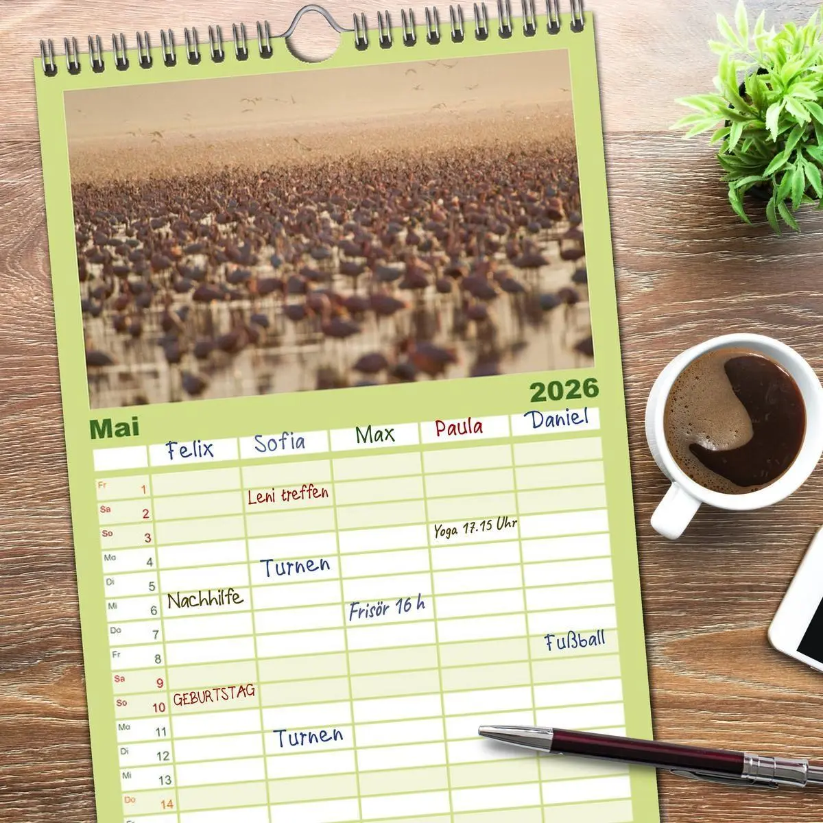 Bild: 9783516517040 | Familienplaner 2026 - Emotionale Momente: Afrika Wildlife. Part 3....