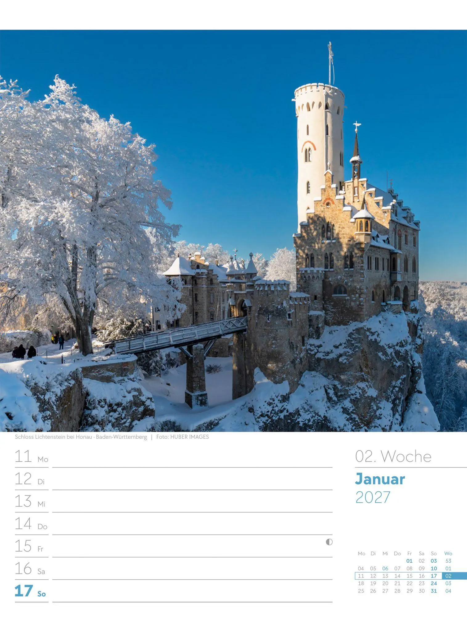 Bild: 9783838437040 | Malerisches Deutschland Wochenplaner Kalender 2027 | GmbH | Kalender