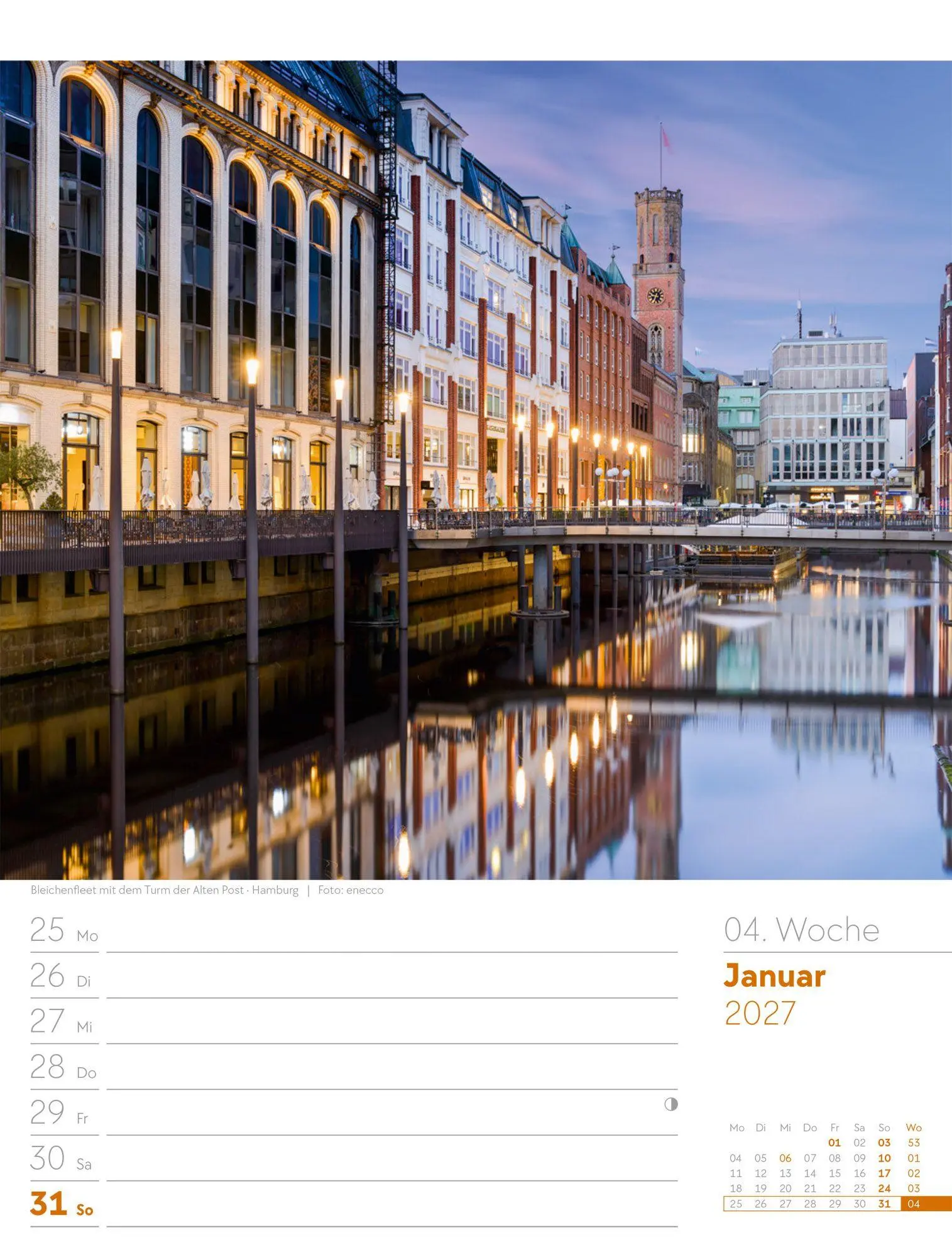Bild: 9783838437040 | Malerisches Deutschland Wochenplaner Kalender 2027 | GmbH | Kalender