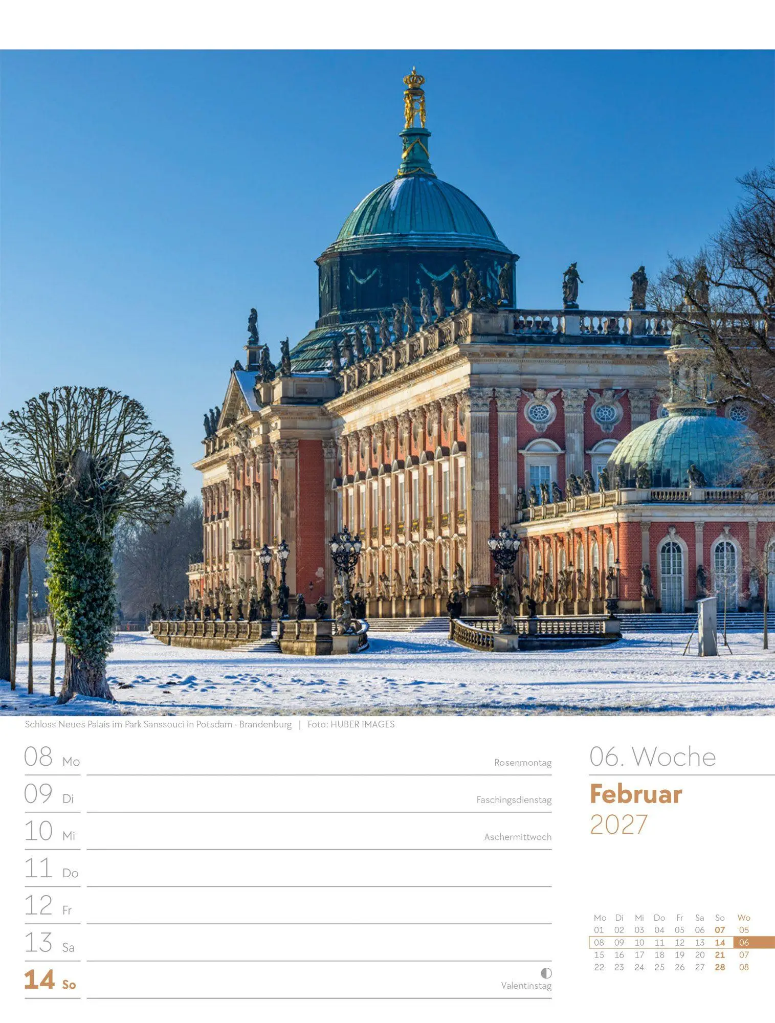 Bild: 9783838437040 | Malerisches Deutschland Wochenplaner Kalender 2027 | GmbH | Kalender