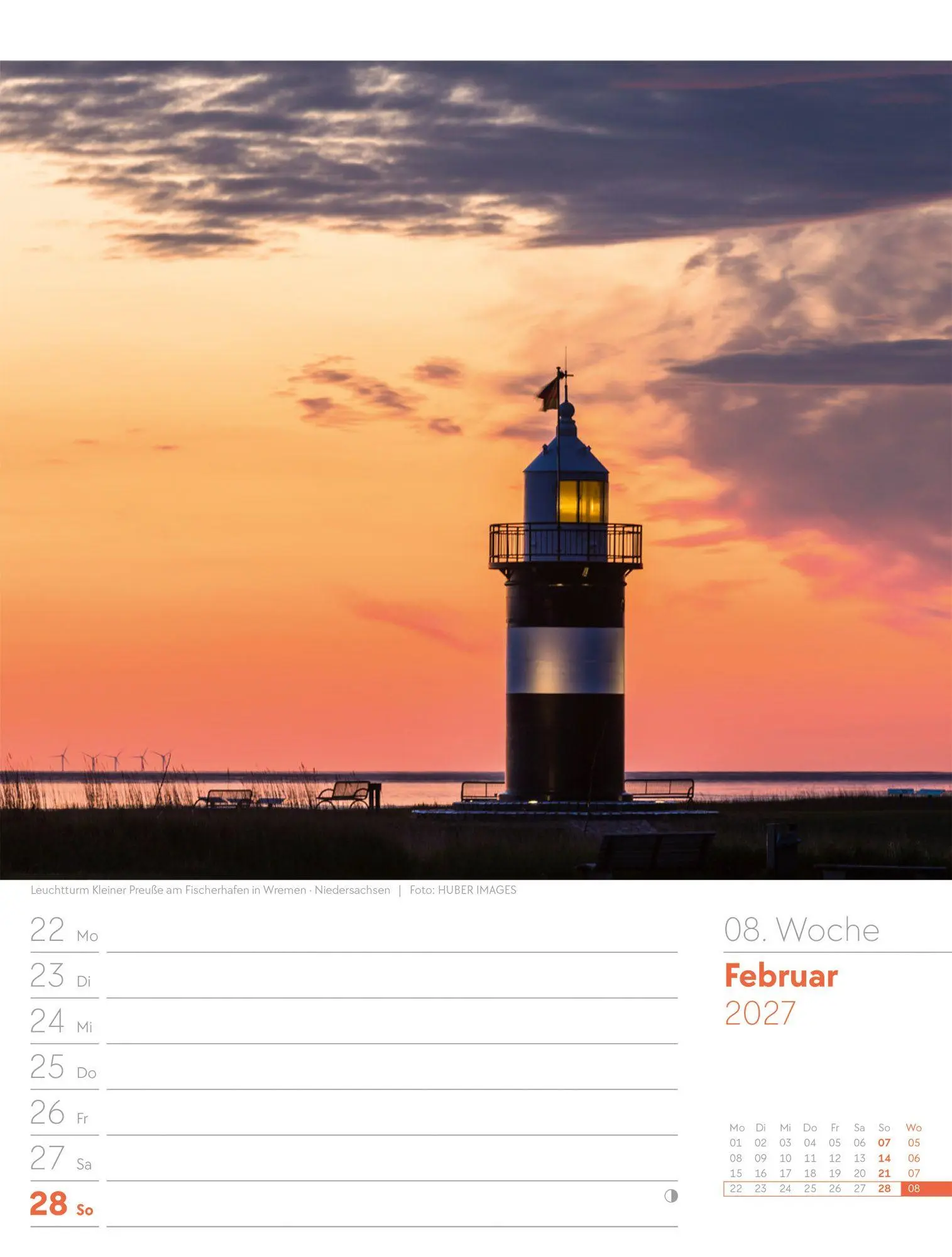 Bild: 9783838437040 | Malerisches Deutschland Wochenplaner Kalender 2027 | GmbH | Kalender