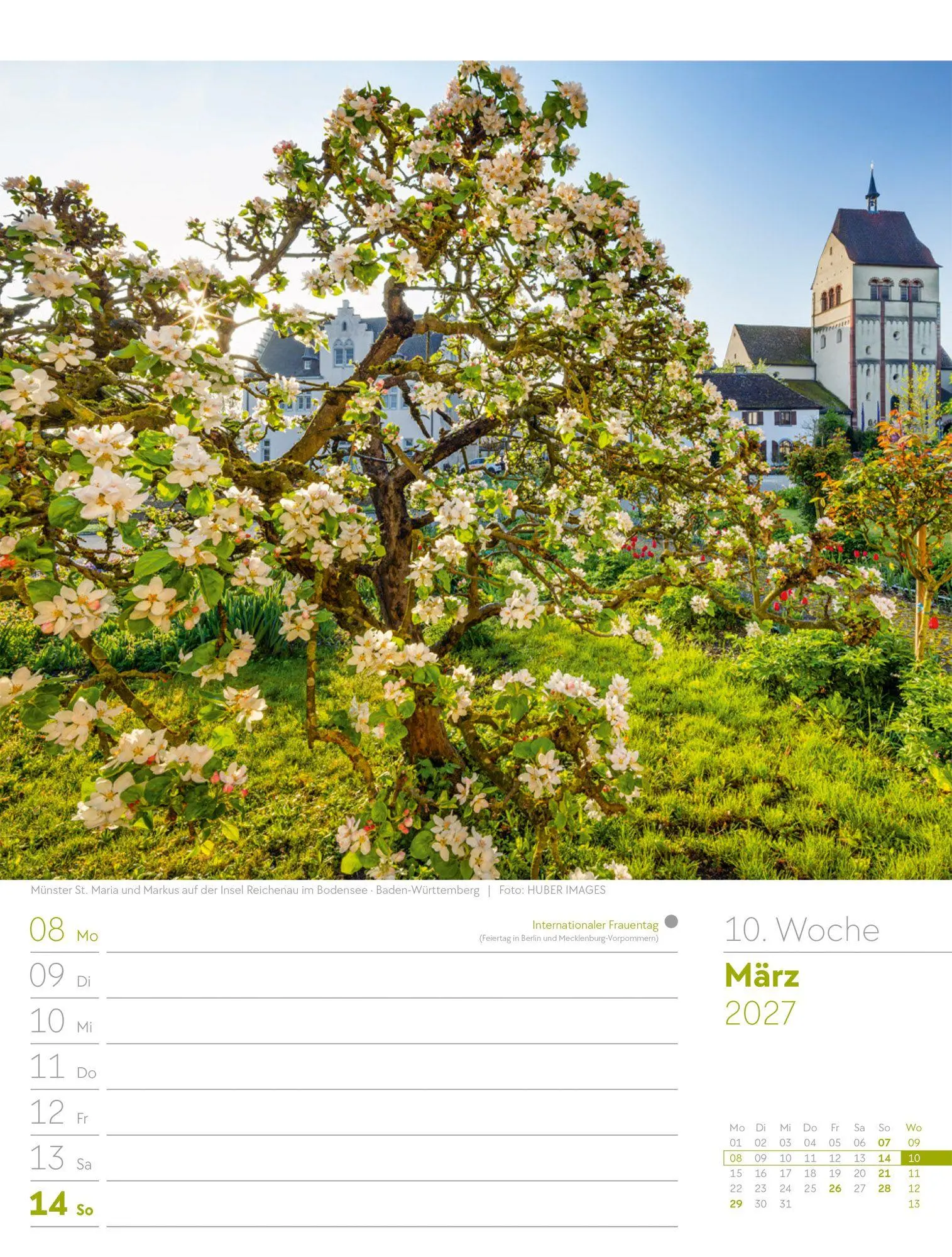 Bild: 9783838437040 | Malerisches Deutschland Wochenplaner Kalender 2027 | GmbH | Kalender
