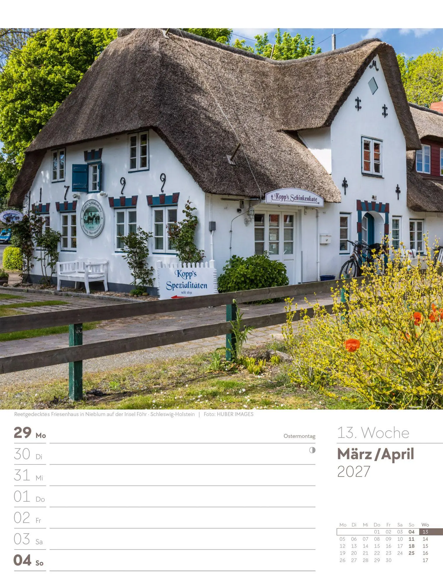 Bild: 9783838437040 | Malerisches Deutschland Wochenplaner Kalender 2027 | GmbH | Kalender