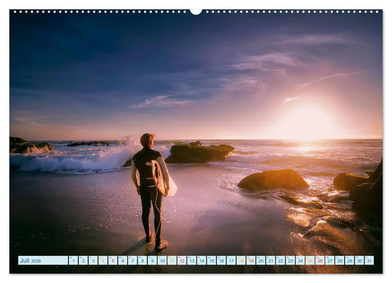 Bild: 9783457417140 | Surfen - einfach cool (hochwertiger Premium Wandkalender 2026 DIN...