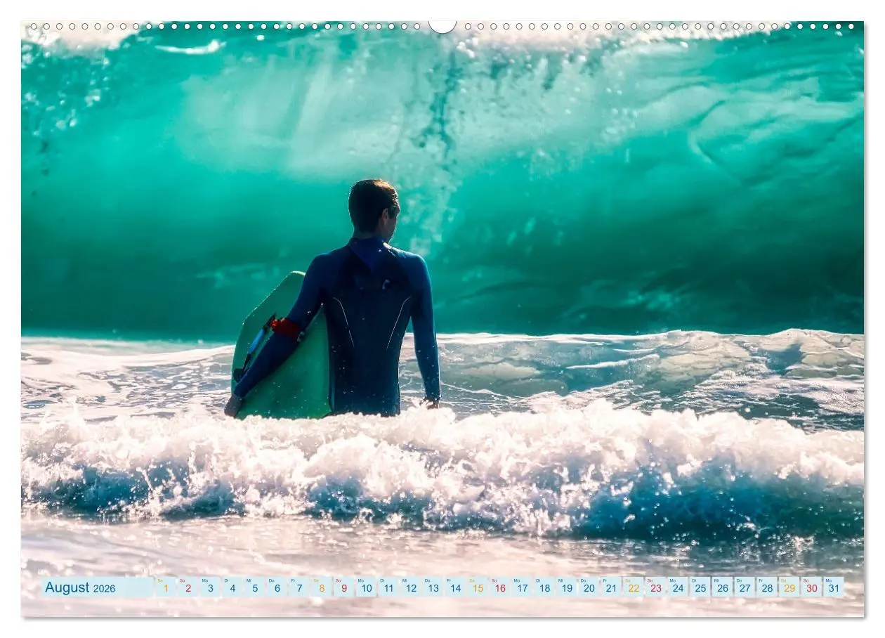 Bild: 9783457417140 | Surfen - einfach cool (hochwertiger Premium Wandkalender 2026 DIN...