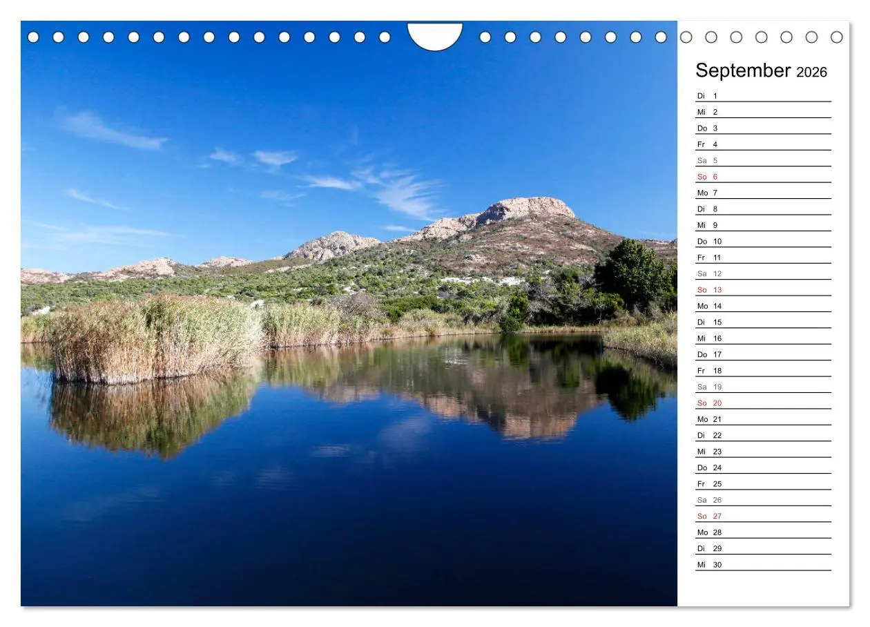 Bild: 9783457727140 | Wildromatisches Korsika (Wandkalender 2026 DIN A4 quer), CALVENDO...