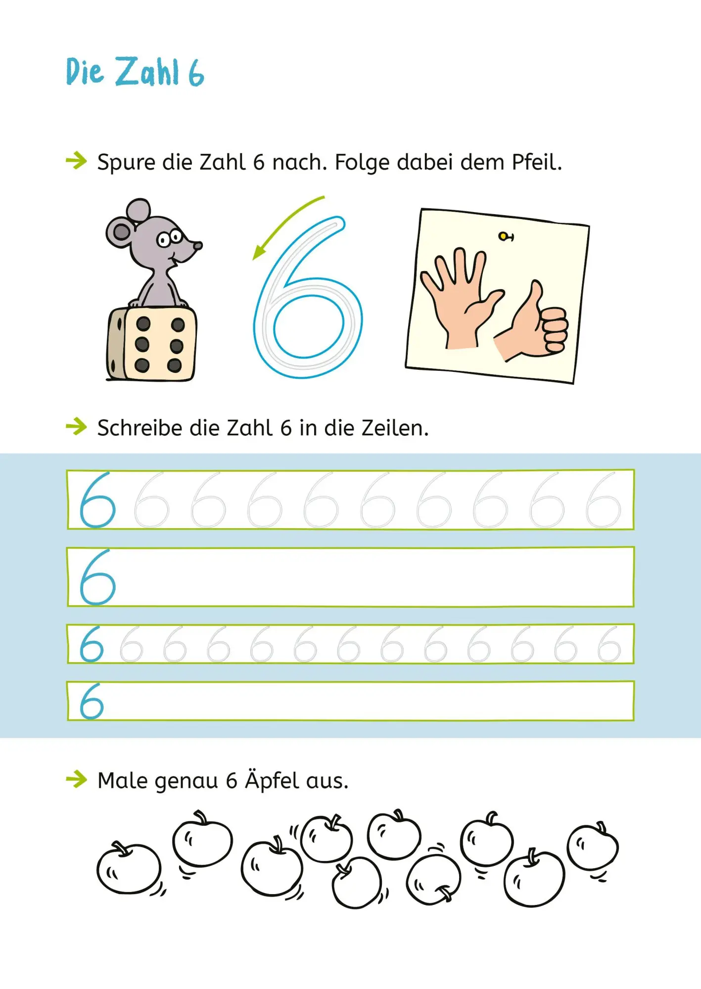 Bild: 9783788627140 | LERNSTERN. Zahlen schreiben mit Spurrillen | Julia Meyer | Taschenbuch