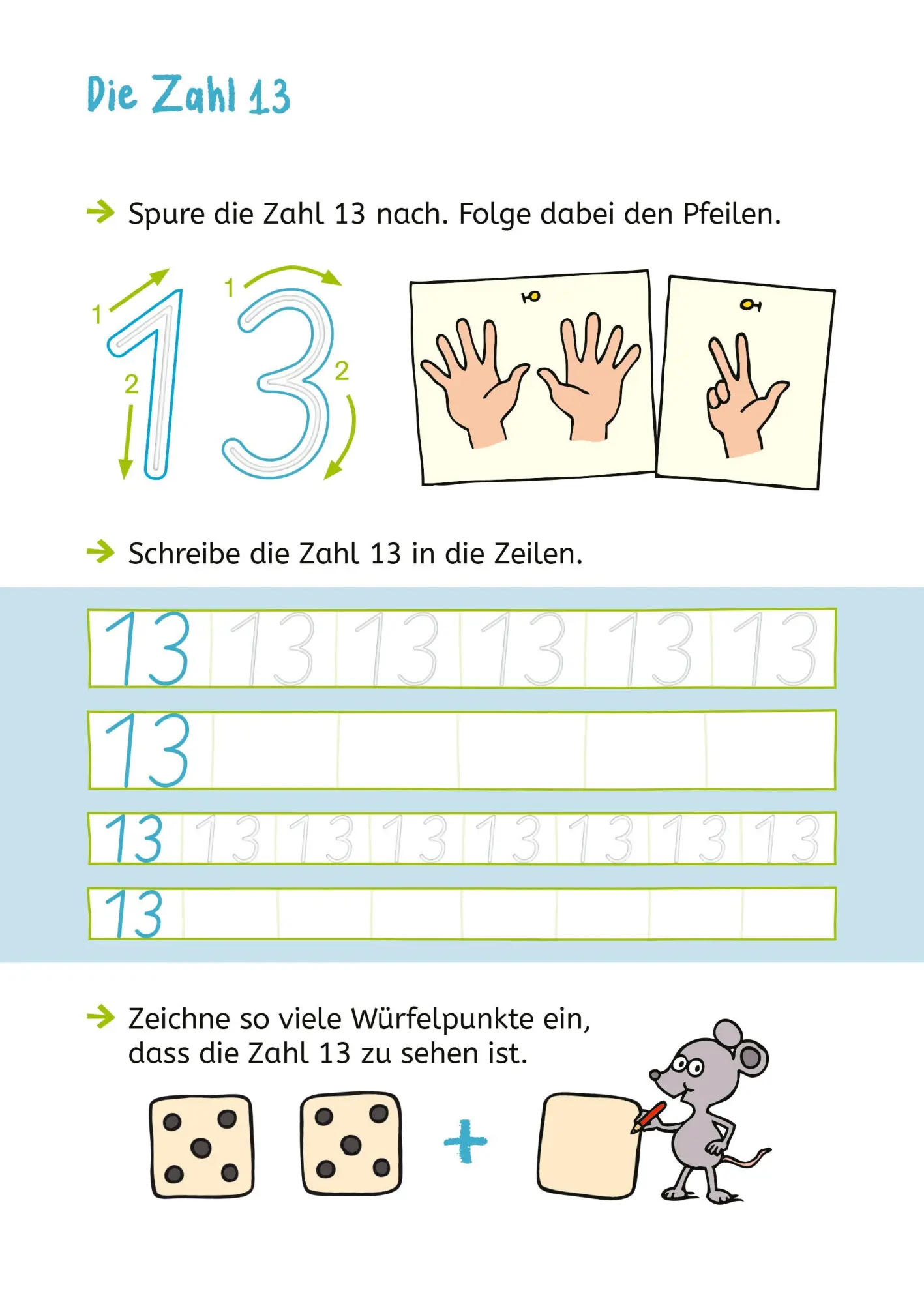 Bild: 9783788627140 | LERNSTERN. Zahlen schreiben mit Spurrillen | Julia Meyer | Taschenbuch