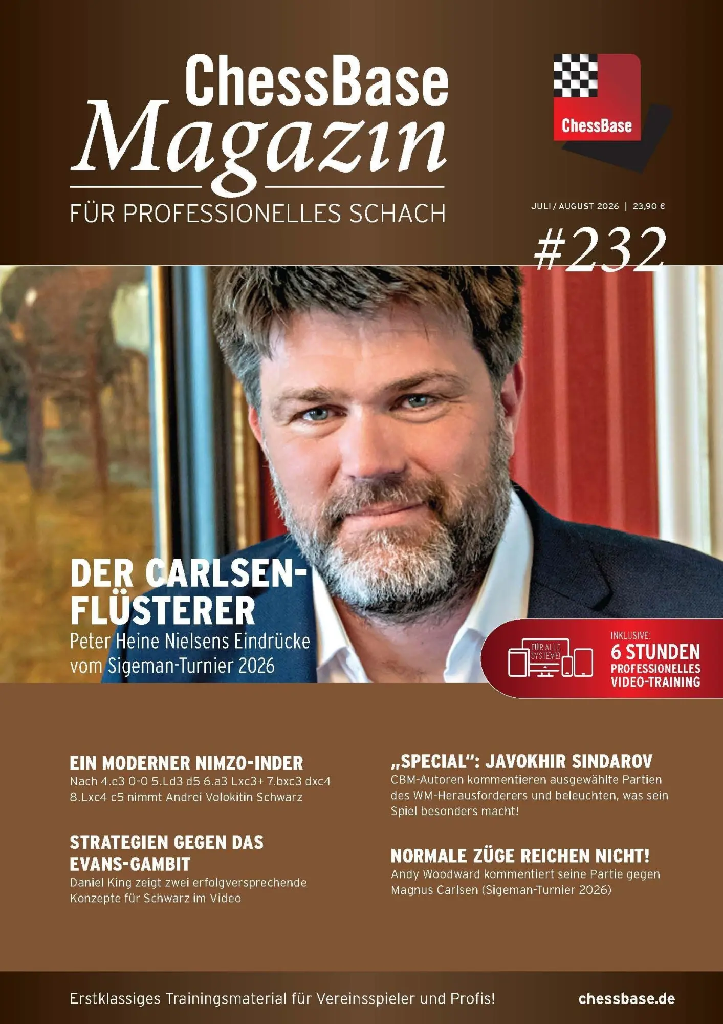 Cover: 9783988847140 | ChessBase Magazin #232 | Magazin für professionelles Schach | GmbH
