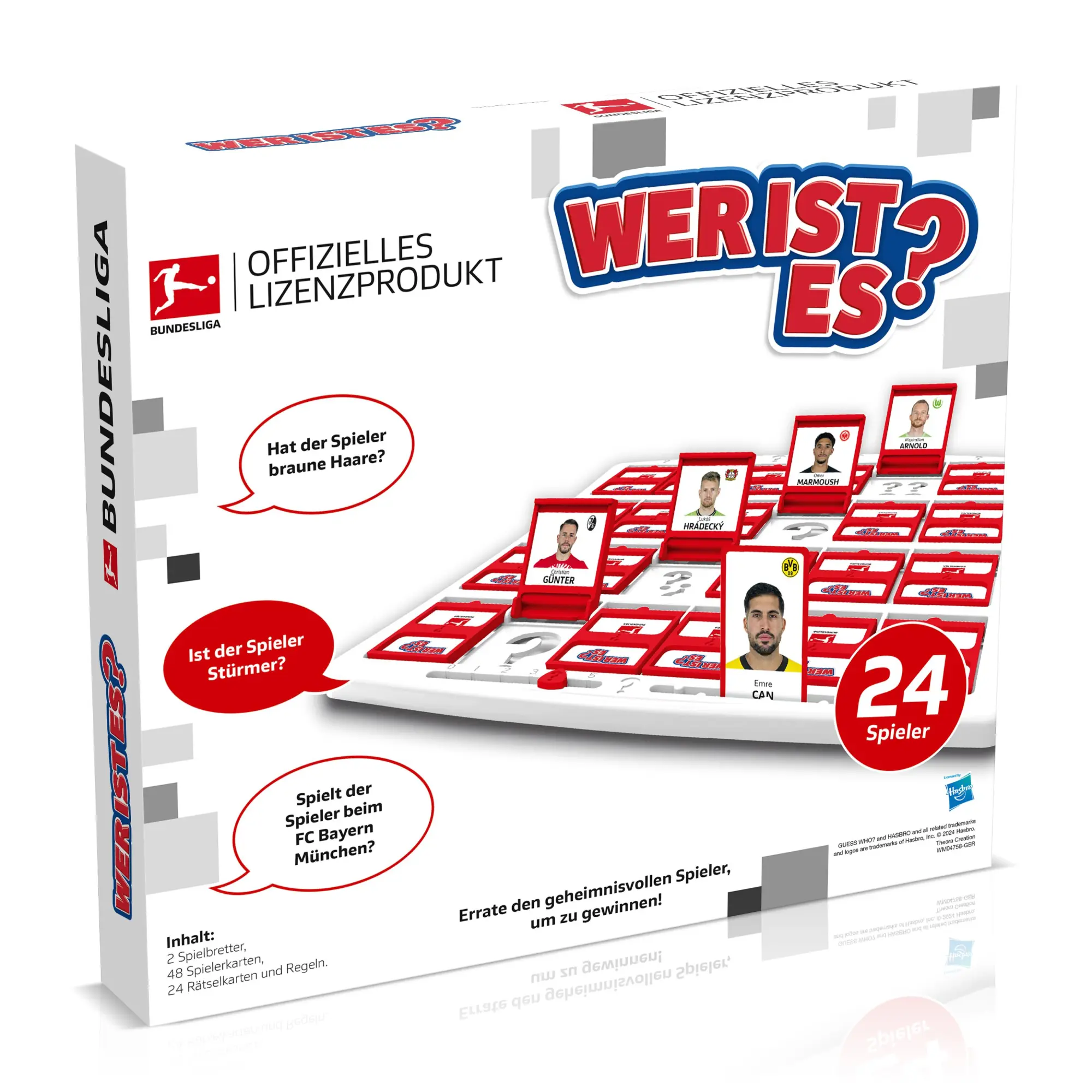 Bild: 5036905057240 | Wer ist es? Bundesliga Edition | Spiel | Deutsch | 2024