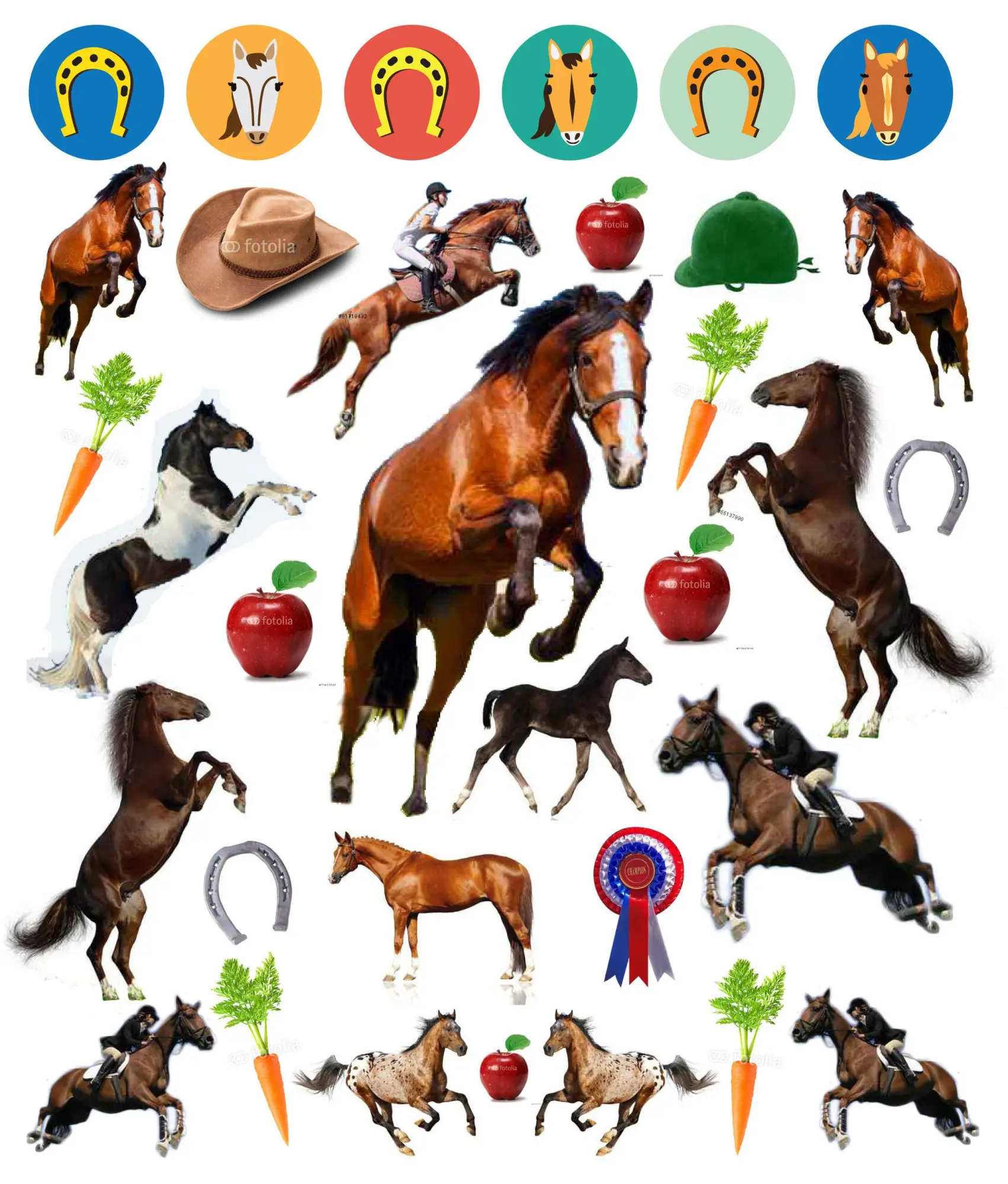 Bild: 9780761187240 | Eyelike Stickers: Horses | Workman Publishing | Broschüre | Geheftet