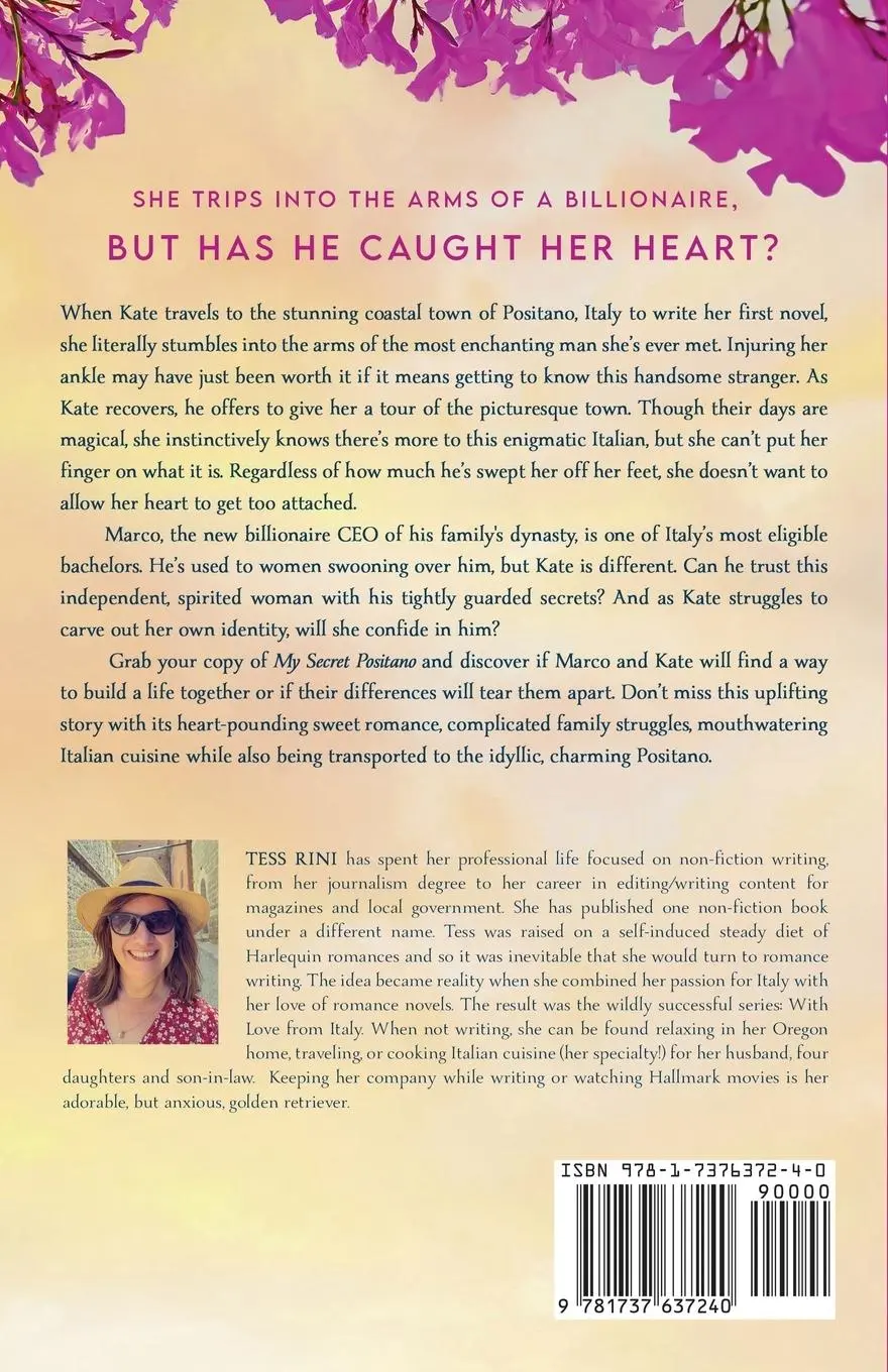 Rückseite: 9781737637240 | My Secret Positano | Tess Rini | Taschenbuch | Englisch | 2023
