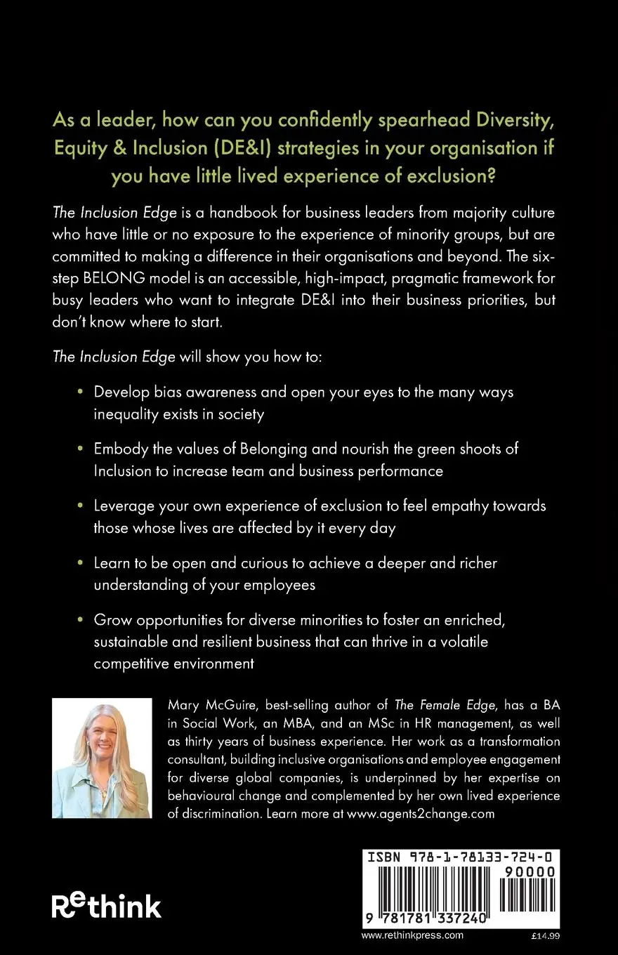 Rückseite: 9781781337240 | The Inclusion Edge | Mary McGuire | Taschenbuch | Englisch | 2022