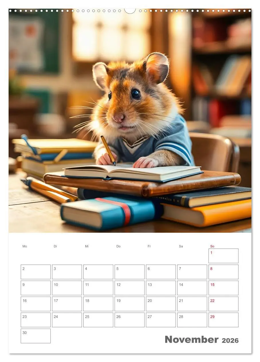 Bild: 9783457267240 | School Hamster - Eifrige KI Hamster präsentieren ihre Hamsterschule...