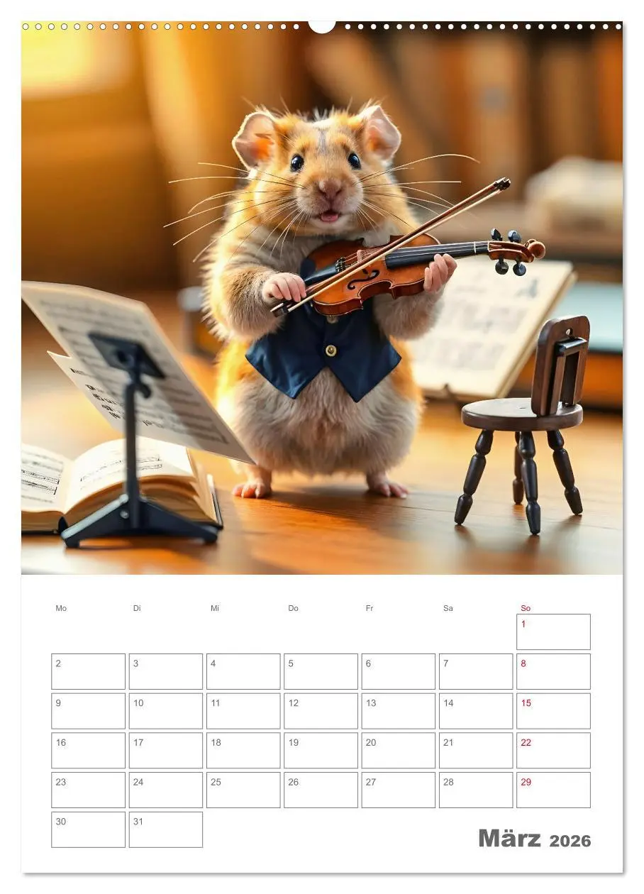 Bild: 9783457267240 | School Hamster - Eifrige KI Hamster präsentieren ihre Hamsterschule...