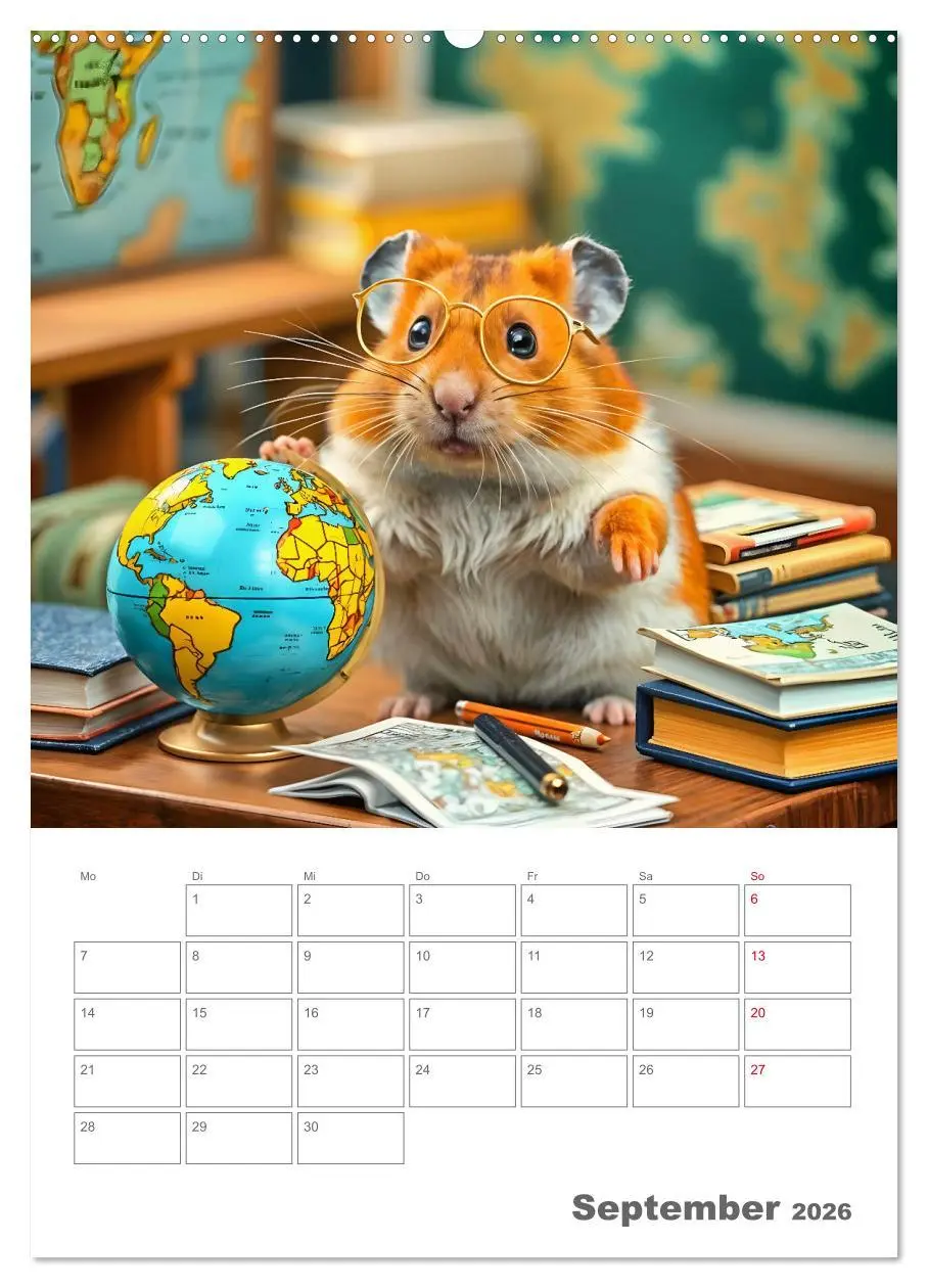 Bild: 9783457267240 | School Hamster - Eifrige KI Hamster präsentieren ihre Hamsterschule...