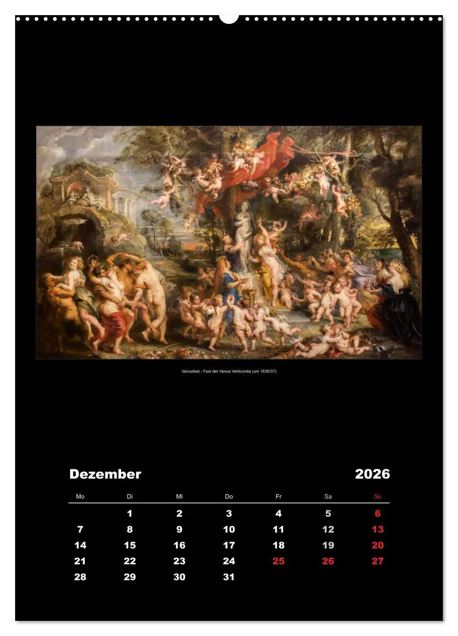 Bild: 9783516427240 | Peter Paul Rubens - Rubens (Wandkalender 2026 DIN A2 hoch),...