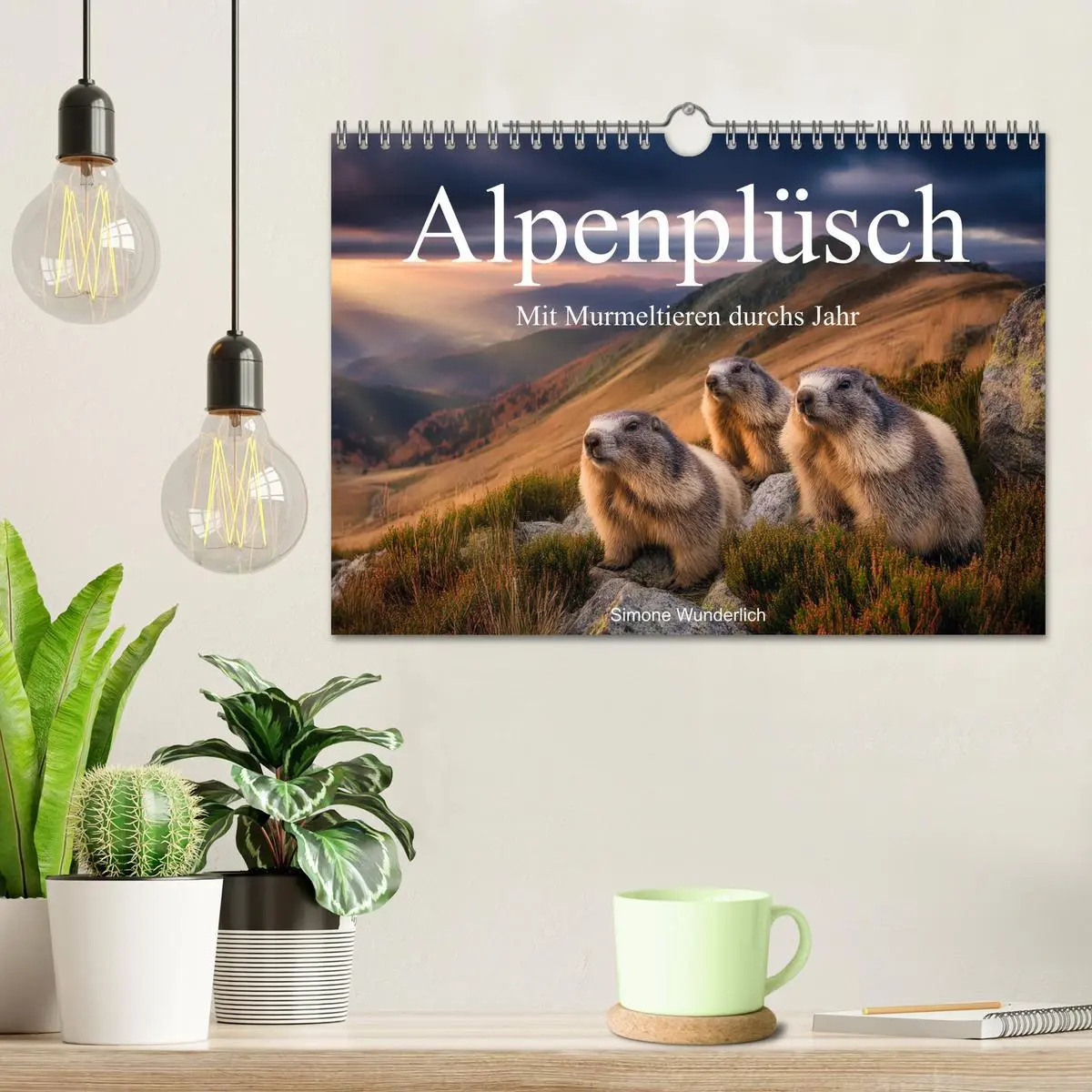 Bild: 9783516597240 | Alpenplüsch - Mit Murmeltieren durchs Jahr (Wandkalender 2026 DIN...