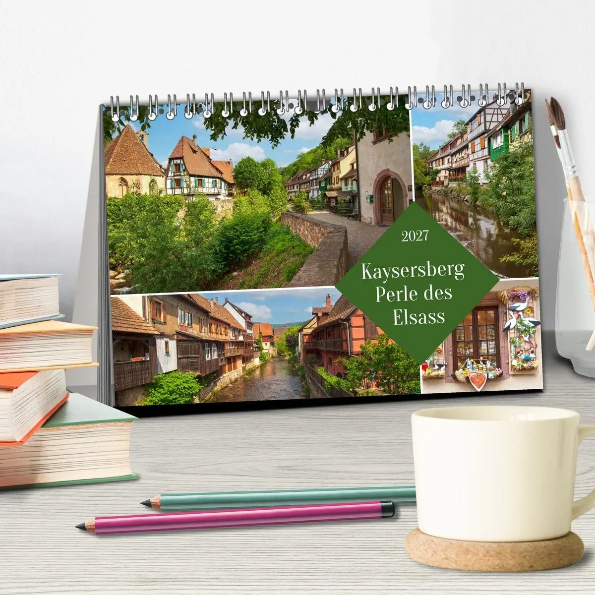 Bild: 9783569377240 | Kaisersberg Perle des Elsass (Tischkalender 2027 DIN A5 quer),...