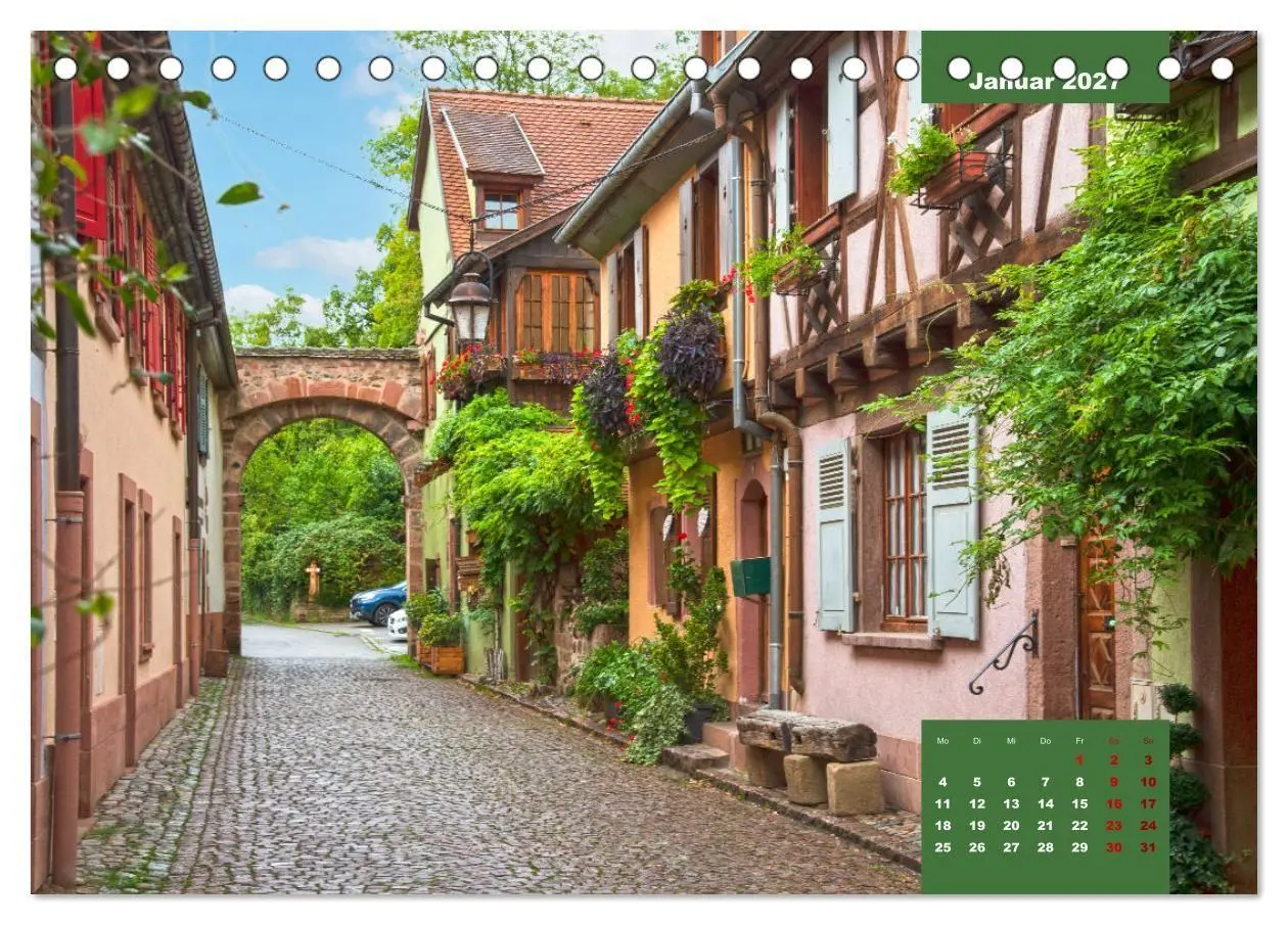 Bild: 9783569377240 | Kaisersberg Perle des Elsass (Tischkalender 2027 DIN A5 quer),...