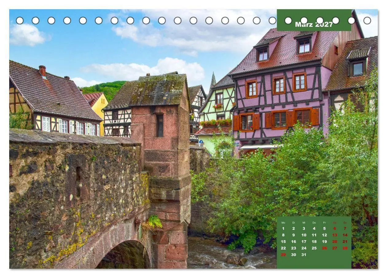Bild: 9783569377240 | Kaisersberg Perle des Elsass (Tischkalender 2027 DIN A5 quer),...