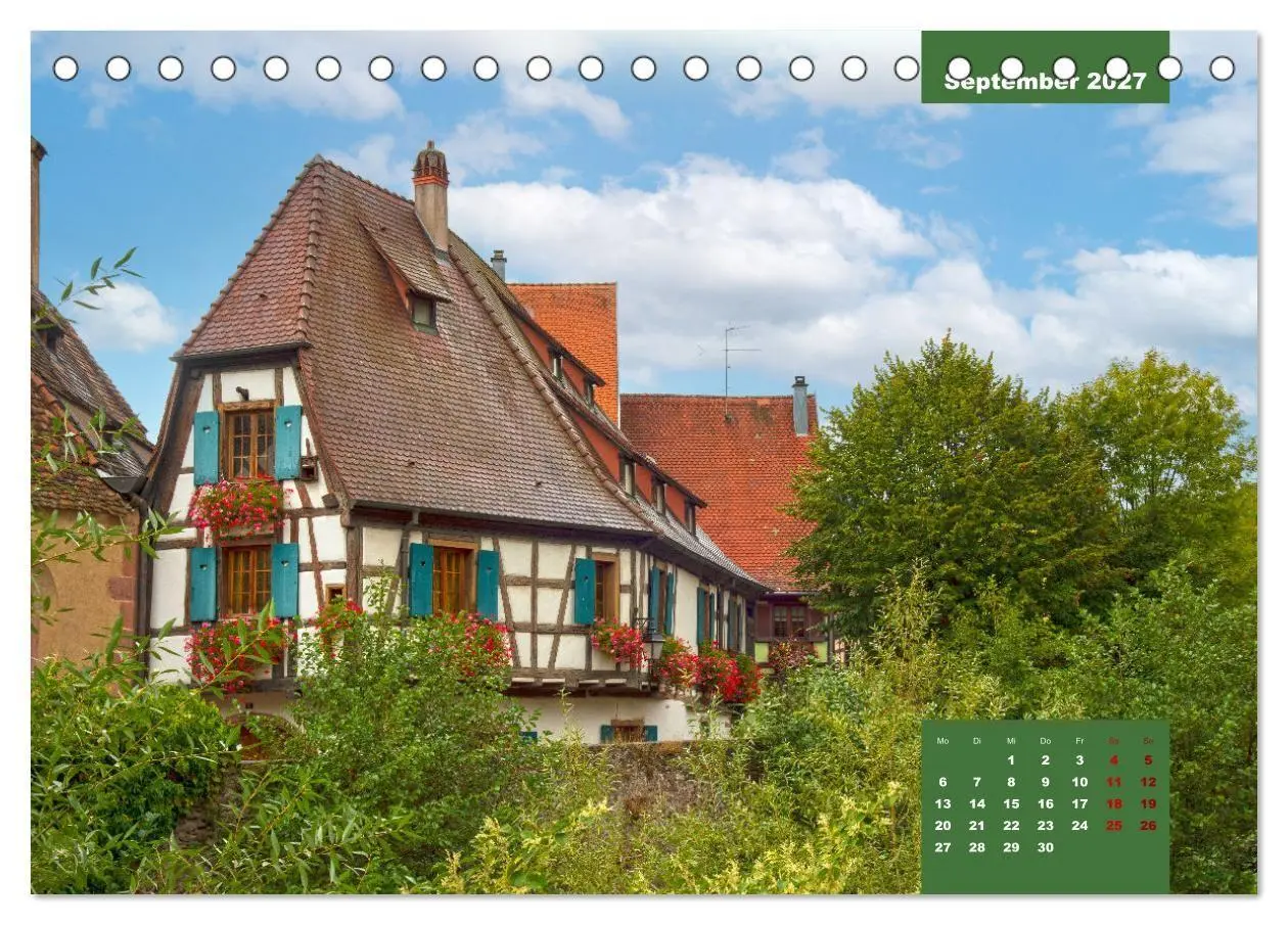 Bild: 9783569377240 | Kaisersberg Perle des Elsass (Tischkalender 2027 DIN A5 quer),...