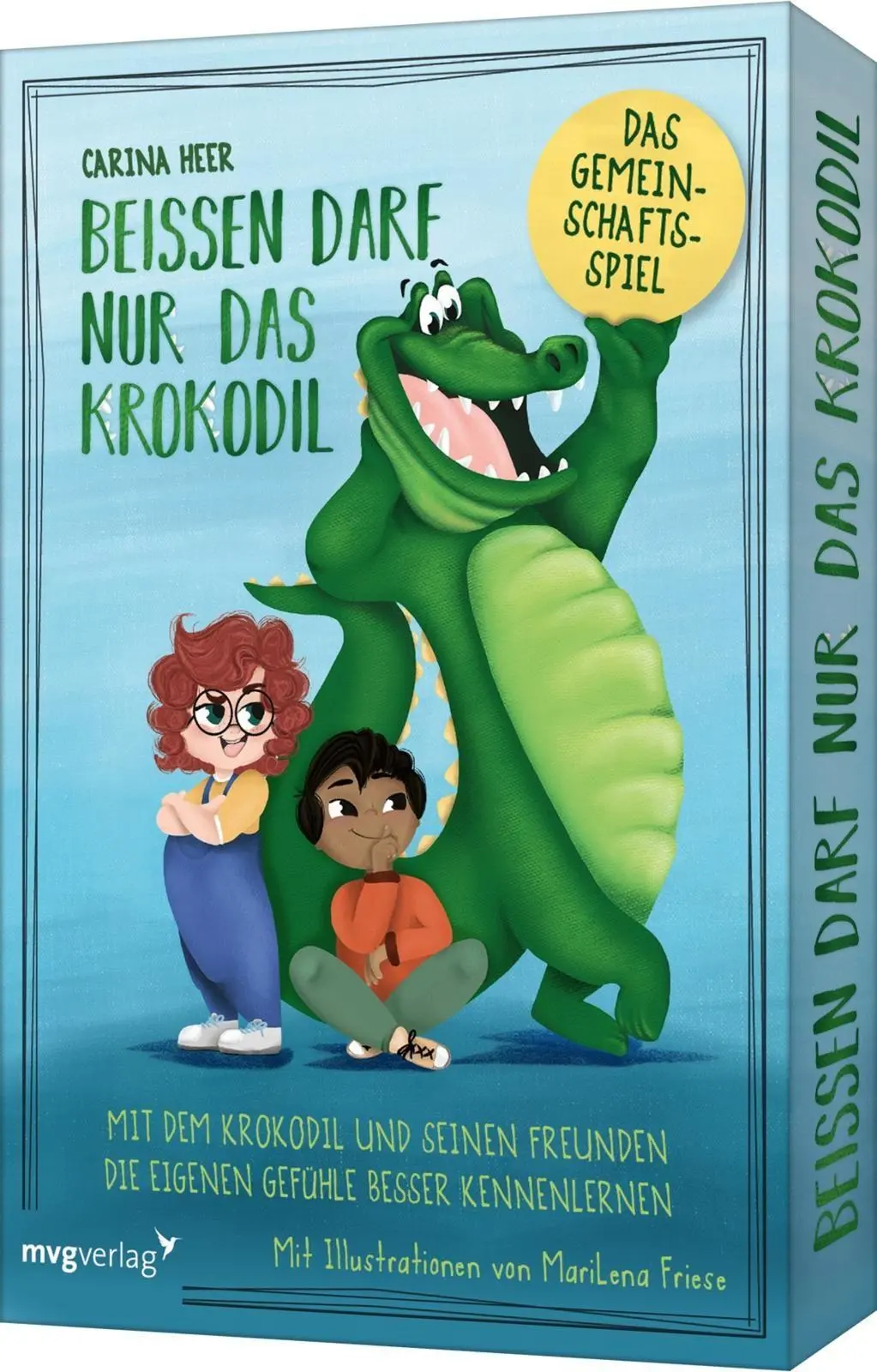 Cover: 9783747407240 | Beißen darf nur das Krokodil - Das Gemeinschaftsspiel | Carina Heer