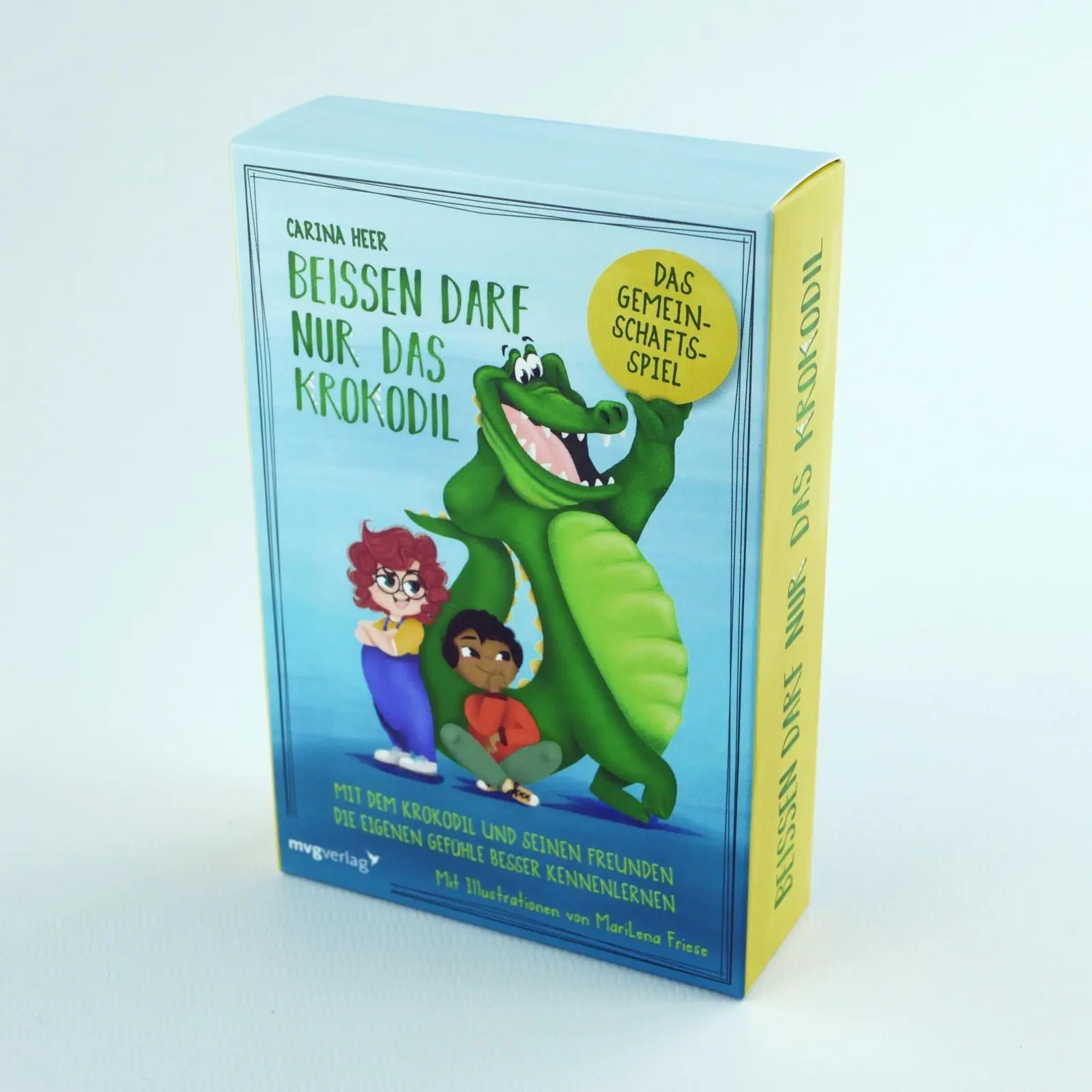 Bild: 9783747407240 | Beißen darf nur das Krokodil - Das Gemeinschaftsspiel | Carina Heer