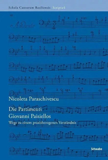 Cover: 9783796537240 | Die Partimenti Giovanni Paisiellos | Nicoleta Paraschivescu | Buch