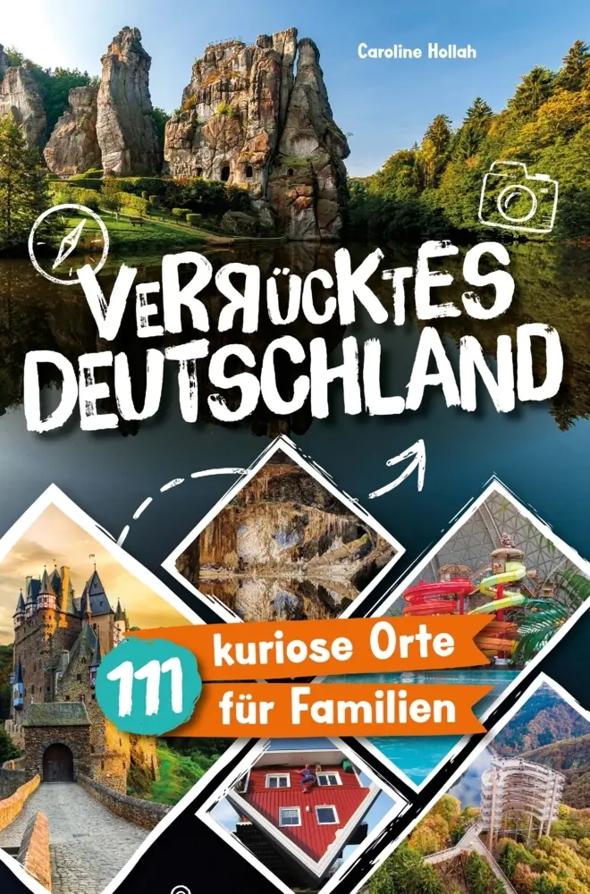 Cover: 9783982727240 | Verrücktes Deutschland. 111 kuriose Orte für Familien | Hollah | Buch