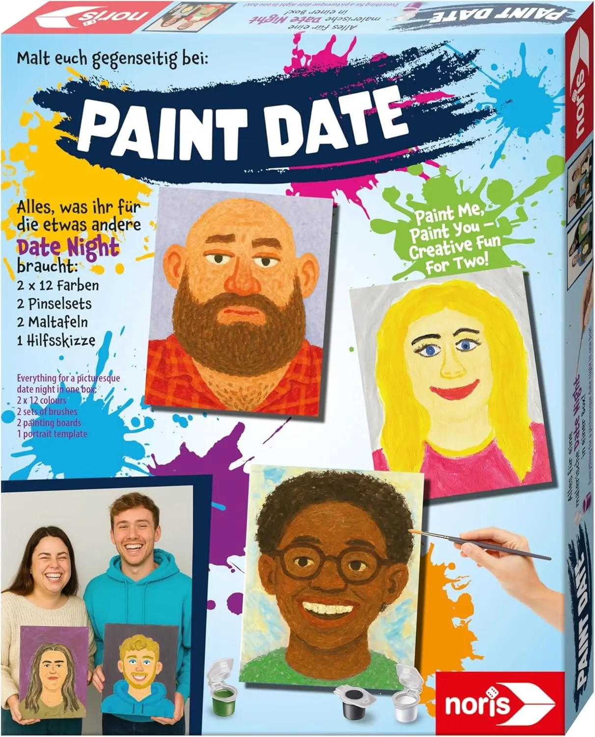 Cover: 4000826007340 | Paint Date | Spiel | 606062040 | Deutsch | 2025 | Noris Spiele GmbH
