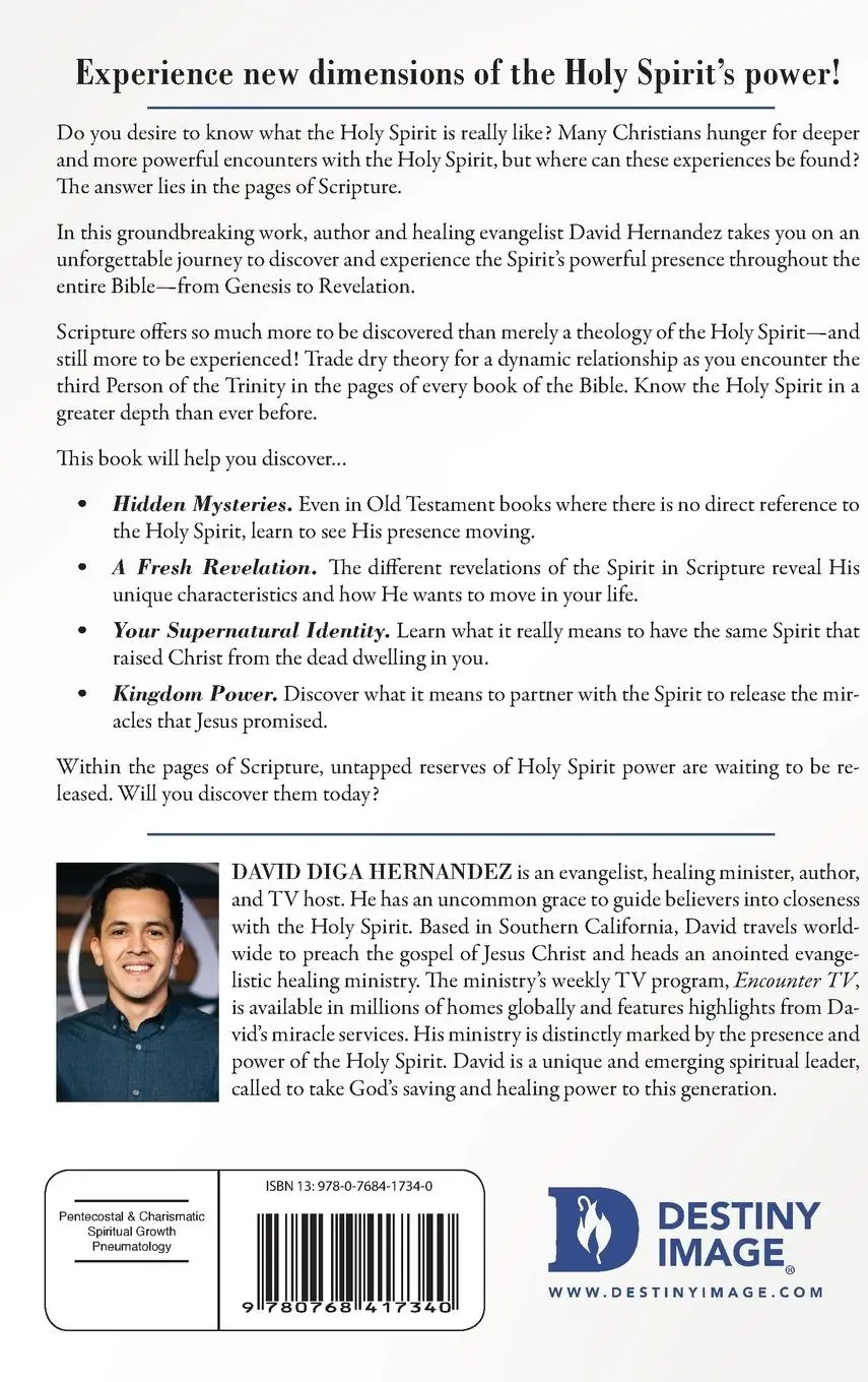Rückseite: 9780768417340 | Encountering the Holy Spirit in Every Book of the Bible | Hernandez