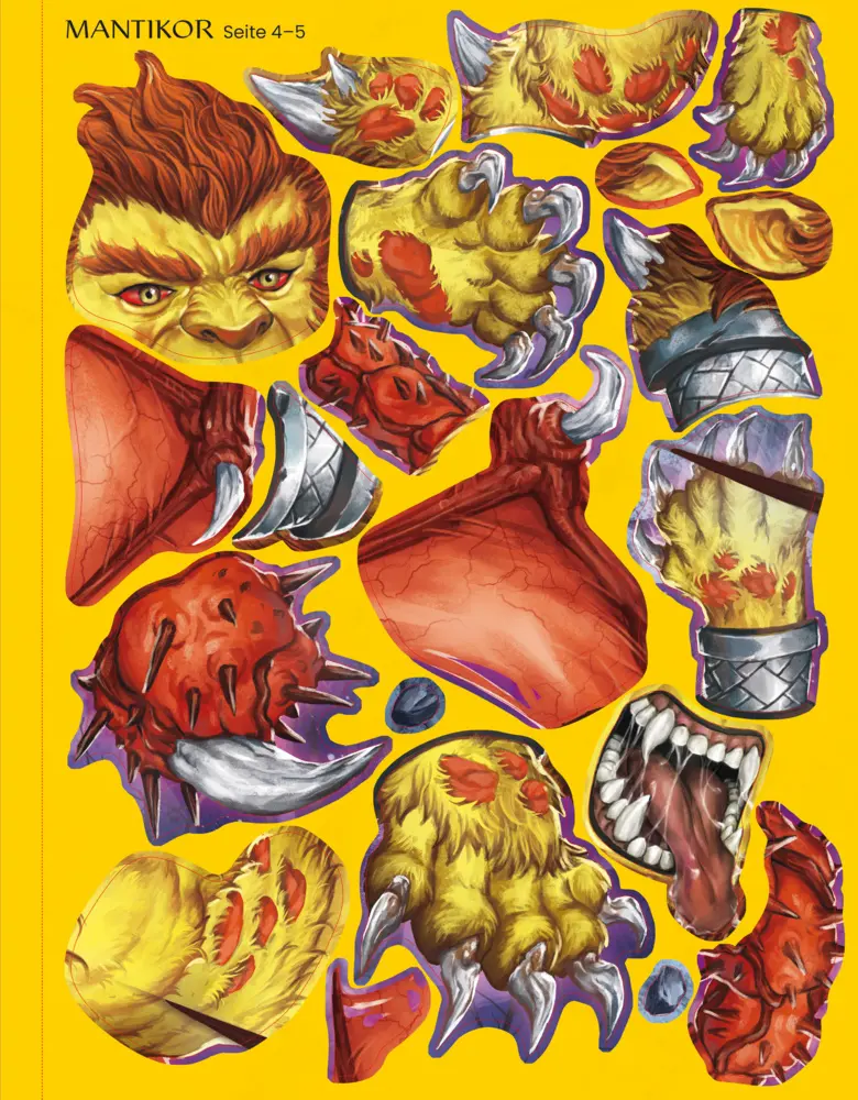 Bild: 9781789417340 | Der große Stickerspaß: Mythische Monster | Simon Tudhope | Taschenbuch
