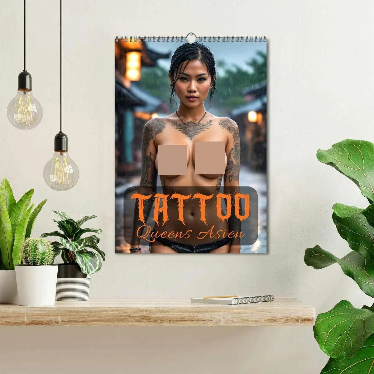Bild: 9783457257340 | Tattoo Queens Asien (Wandkalender 2026 DIN A3 hoch), CALVENDO...