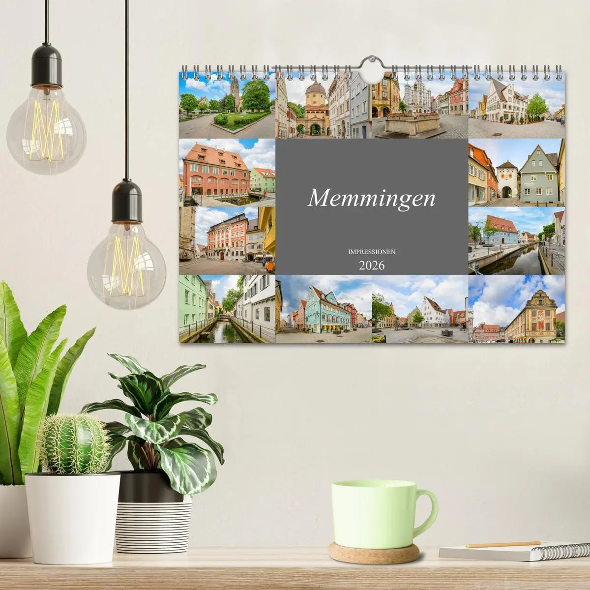 Bild: 9783457637340 | Memmingen Impressionen (Wandkalender 2026 DIN A4 quer), CALVENDO...