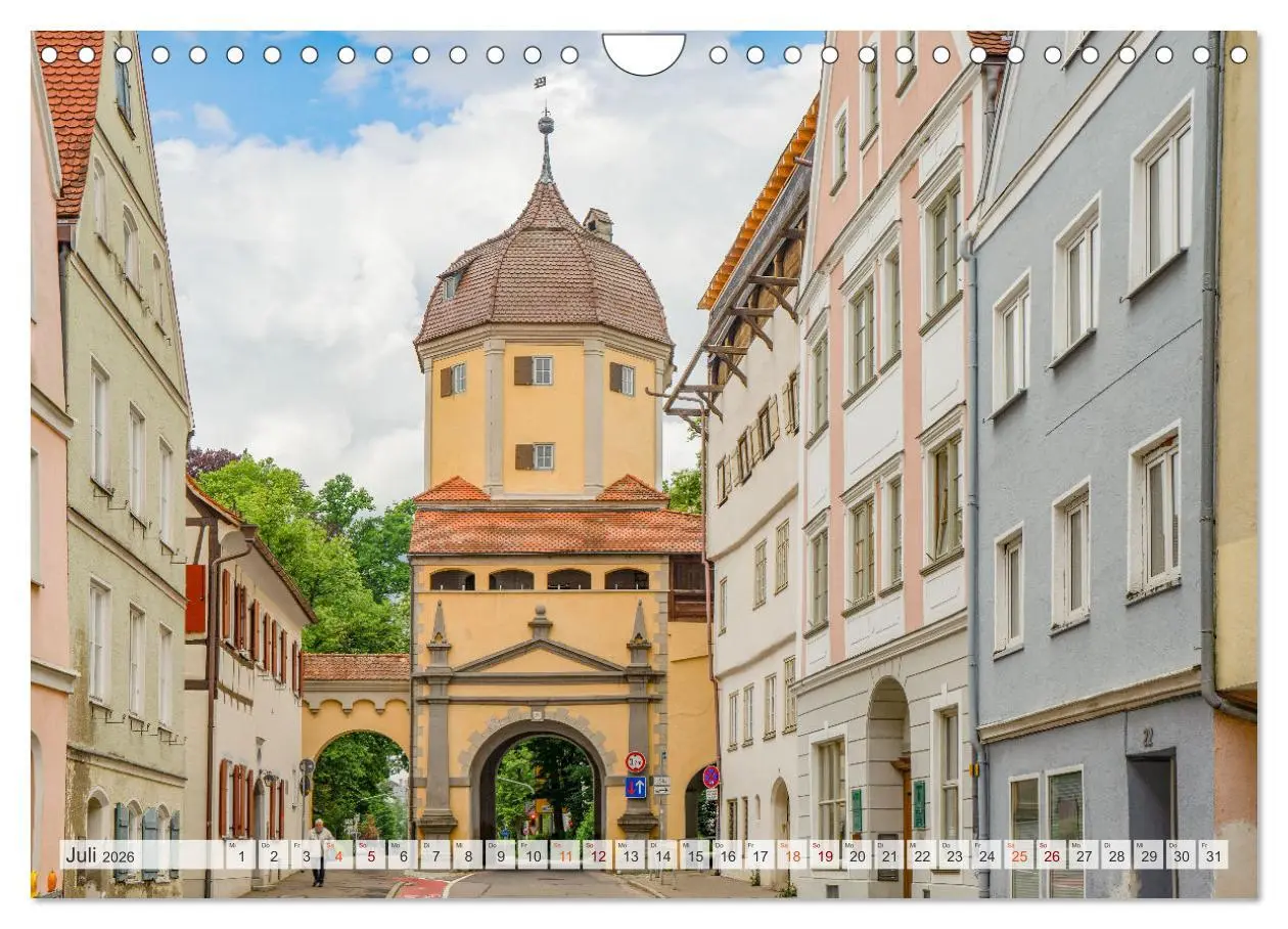 Bild: 9783457637340 | Memmingen Impressionen (Wandkalender 2026 DIN A4 quer), CALVENDO...