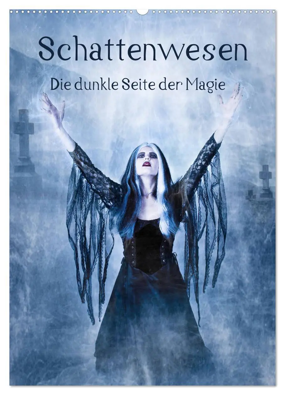Cover: 9783516417340 | Schattenwesen - Die dunkle Seite der Magie (Wandkalender 2026 DIN...