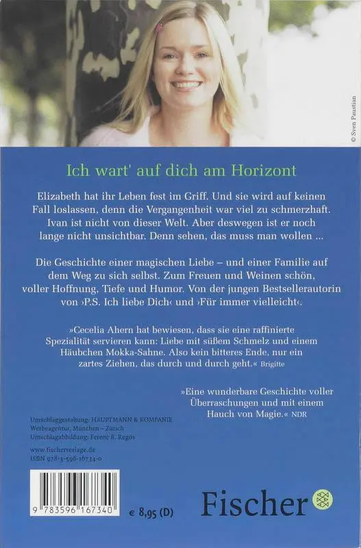 Rückseite: 9783596167340 | Zwischen Himmel und Liebe | Roman Die Geschichte einer magischen Liebe