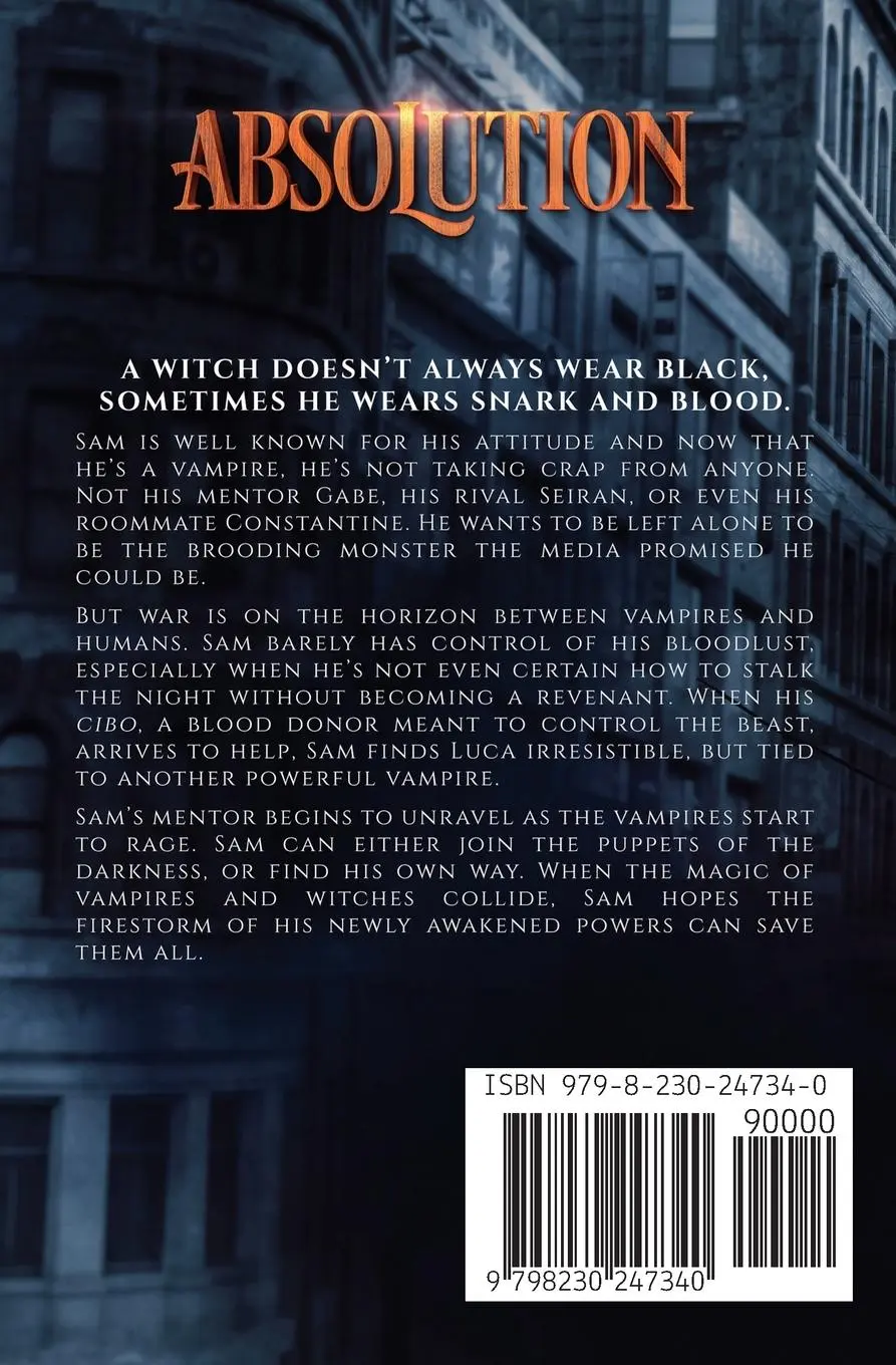 Rückseite: 9798230247340 | Absolution | Lissa Kasey | Taschenbuch | Englisch | 2021 | Lissa Kasey