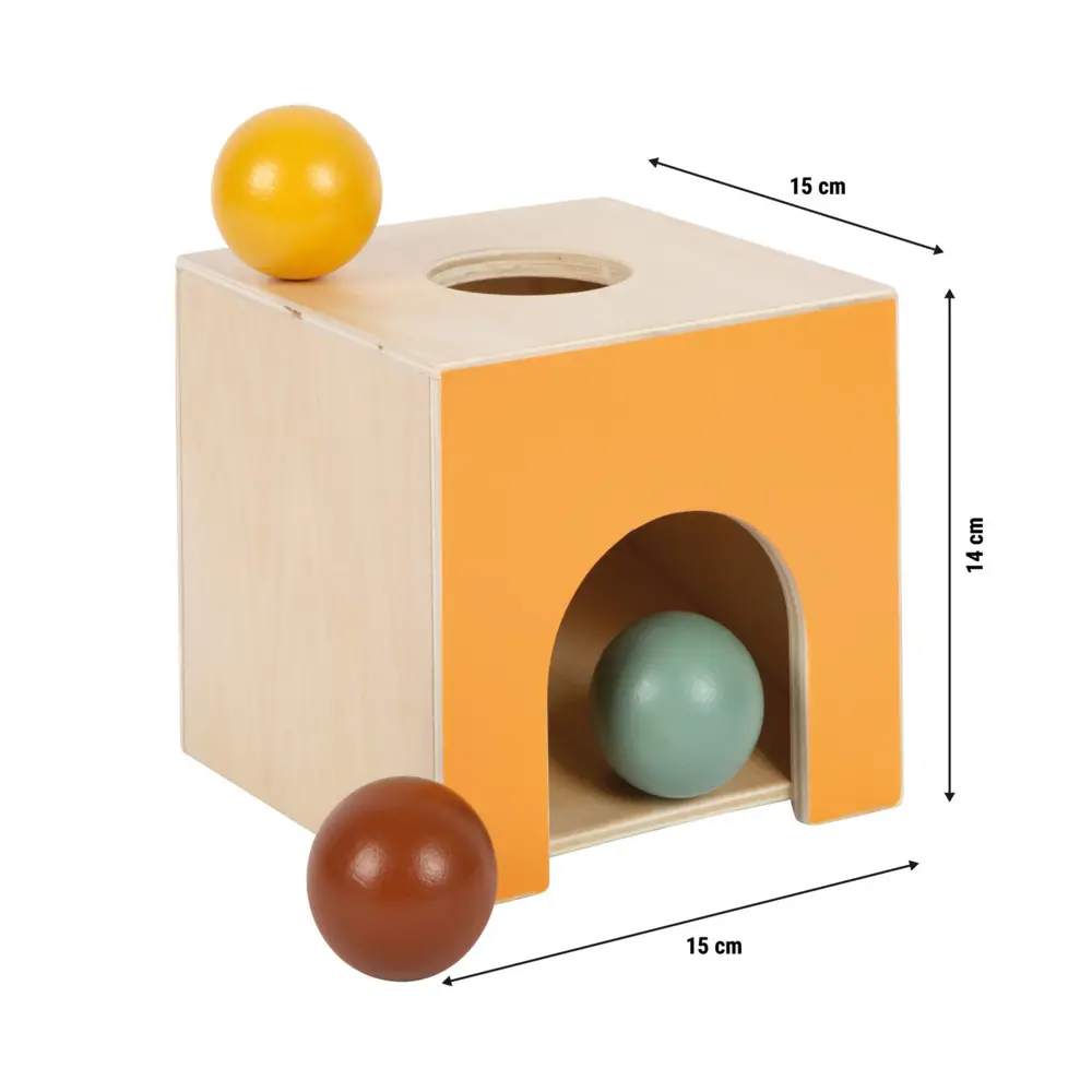 Bild: 4020972127440 | Montessori Kugelkasten | 12744 | 2025 | small foot | EAN 4020972127440