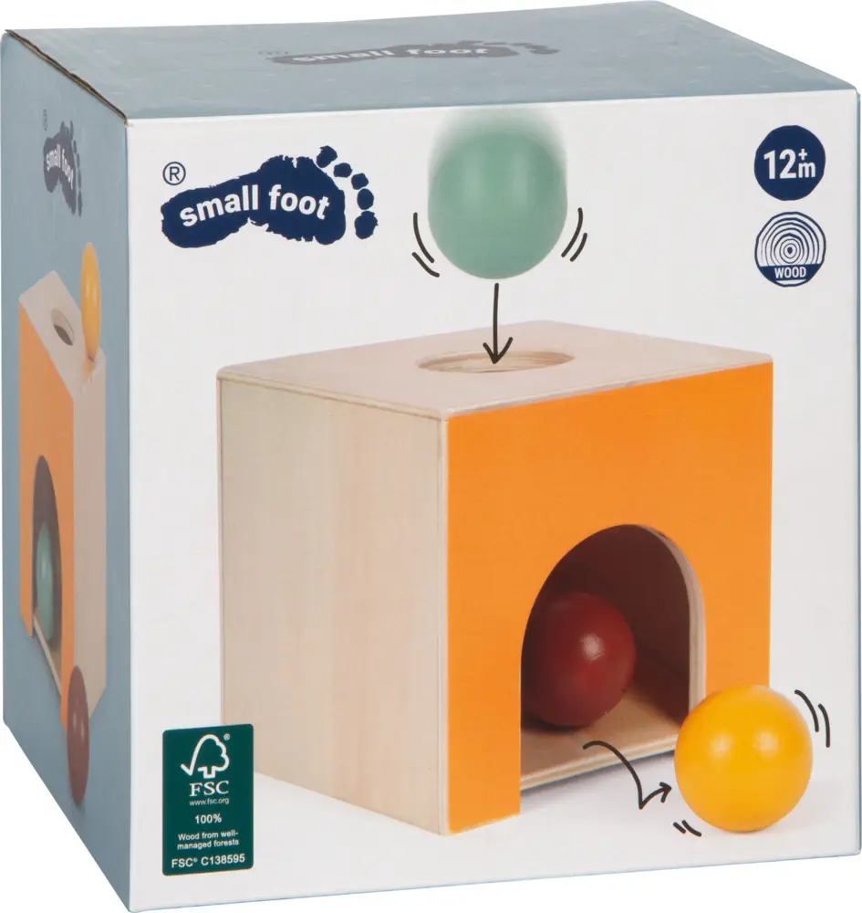 Bild: 4020972127440 | Montessori Kugelkasten | 12744 | 2025 | small foot | EAN 4020972127440