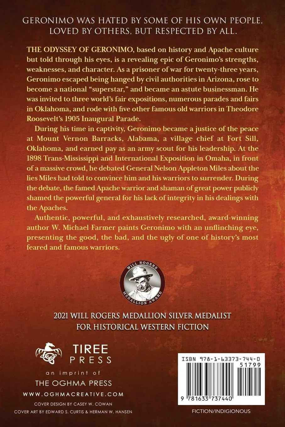 Rückseite: 9781633737440 | The Odyssey of Geronimo | Twenty Three Years a Prisoner of War | Buch
