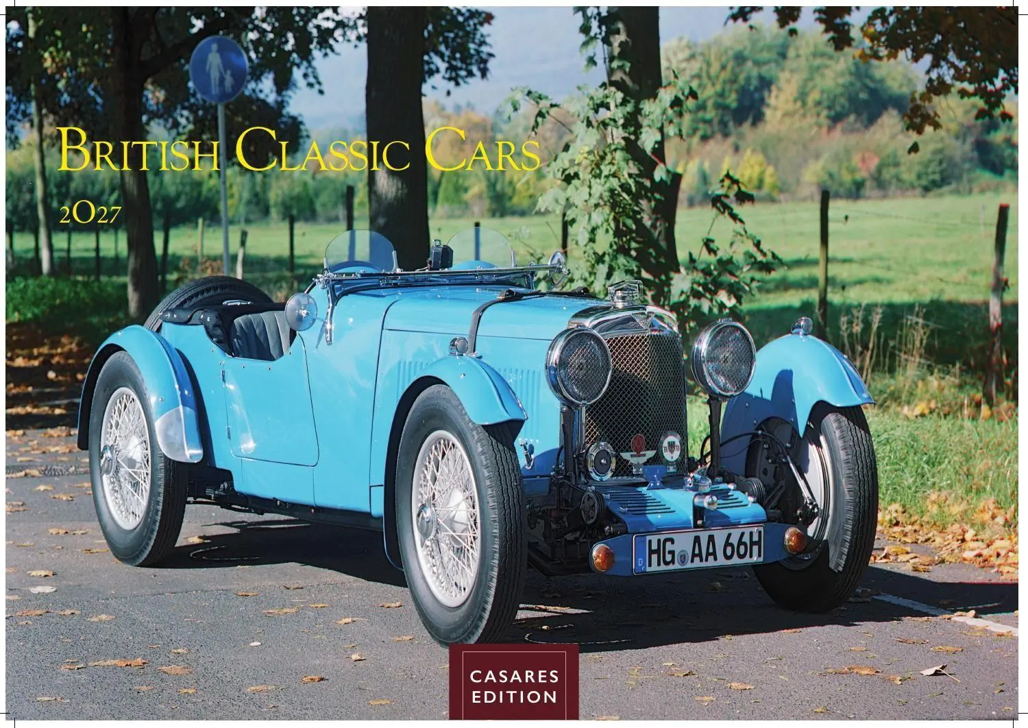 Cover: 9781835247440 | British Classic Cars Kalender 2027 - Wandkalender Fotokalender...
