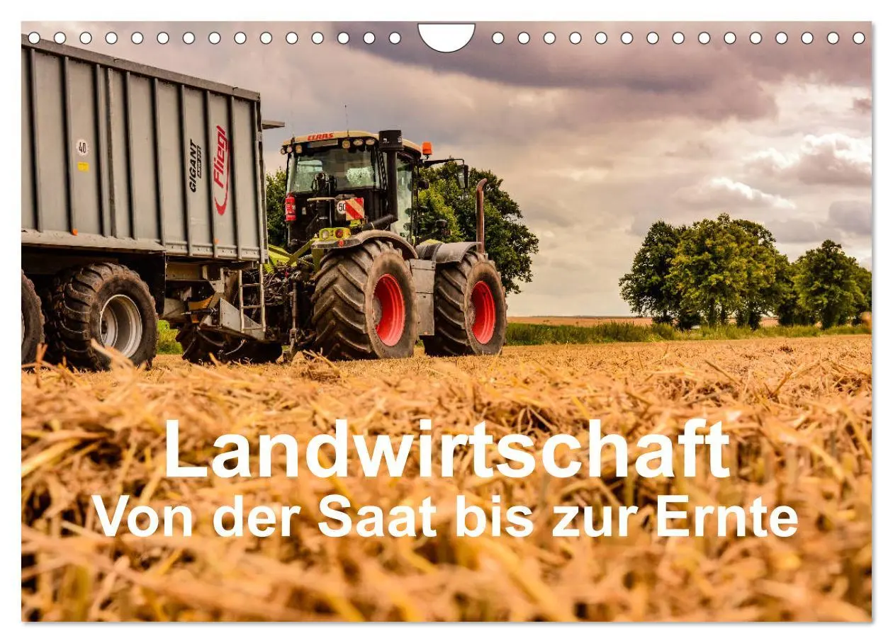 Cover: 9783457797440 | Landwirtschaft - Von der Saat bis zur Ernte (Wandkalender 2026 DIN...