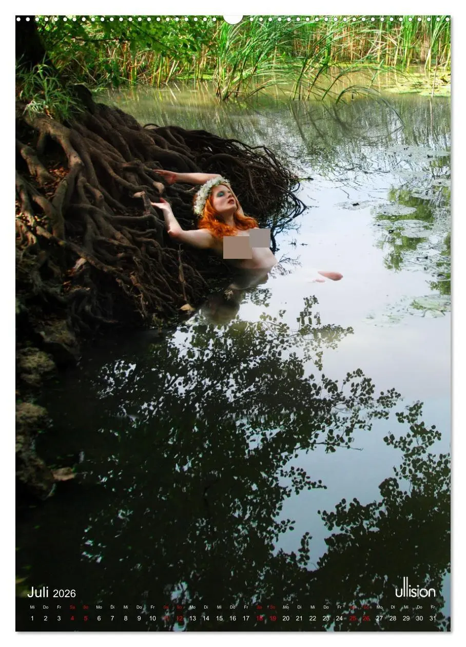 Bild: 9783516337440 | Akt im Wasser - sinnliche Nymphen (hochwertiger Premium...