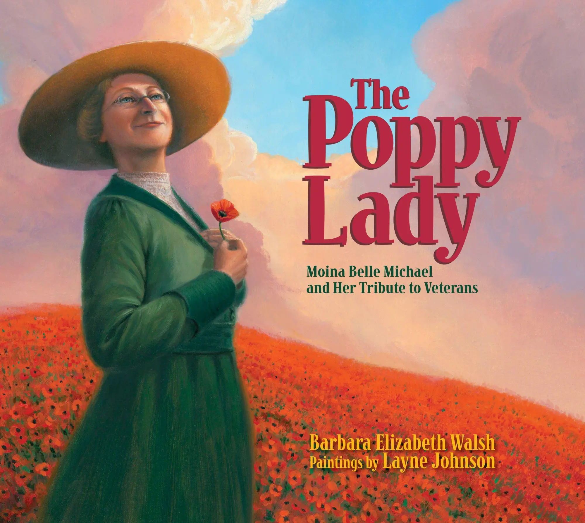 Cover: 9781590787540 | The Poppy Lady | Moina Belle Michael and Her Tribute to Veterans