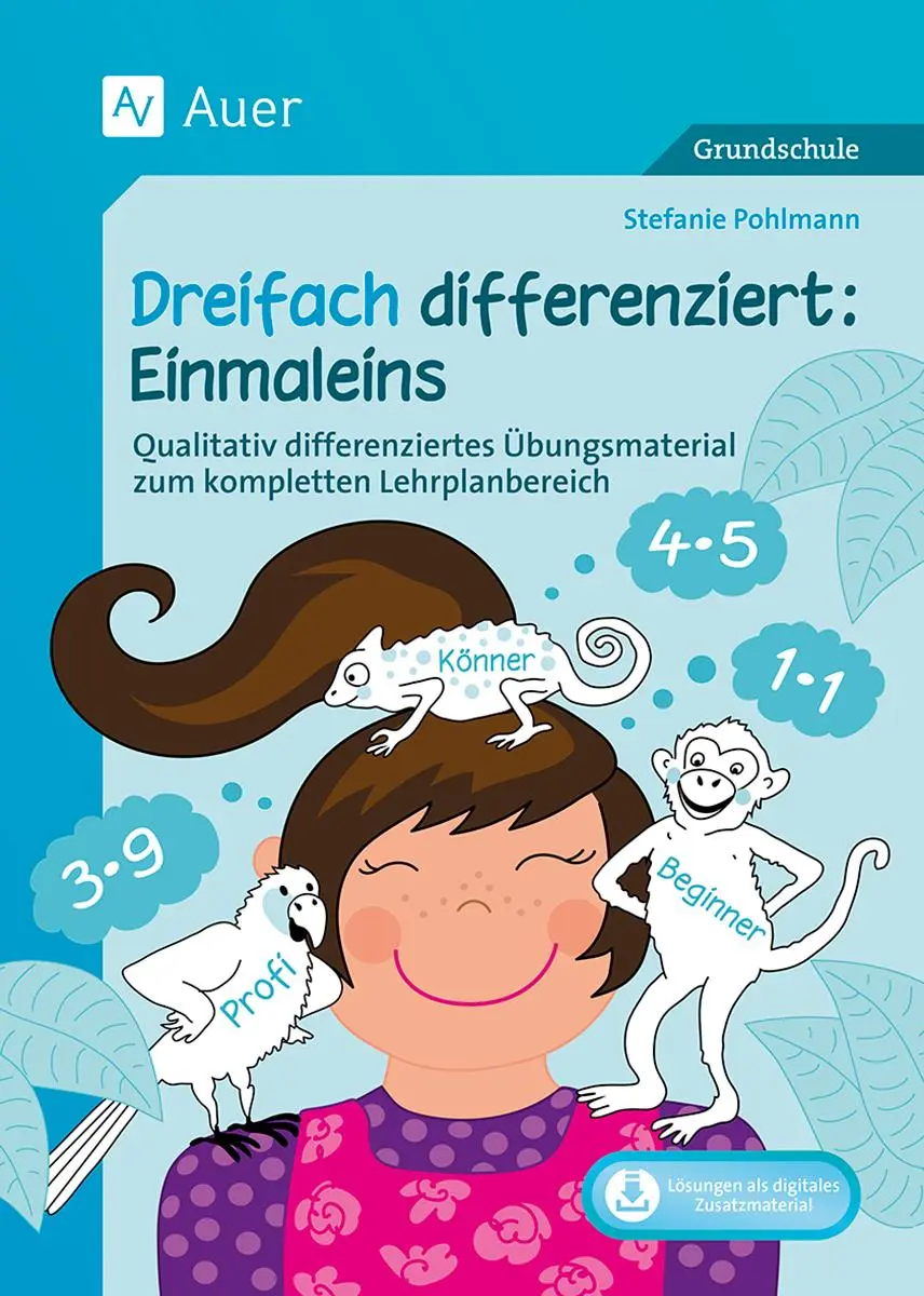 Cover: 9783403087540 | Dreifach differenziert Einmaleins | Stefanie Pohlmann | Bundle | 2024